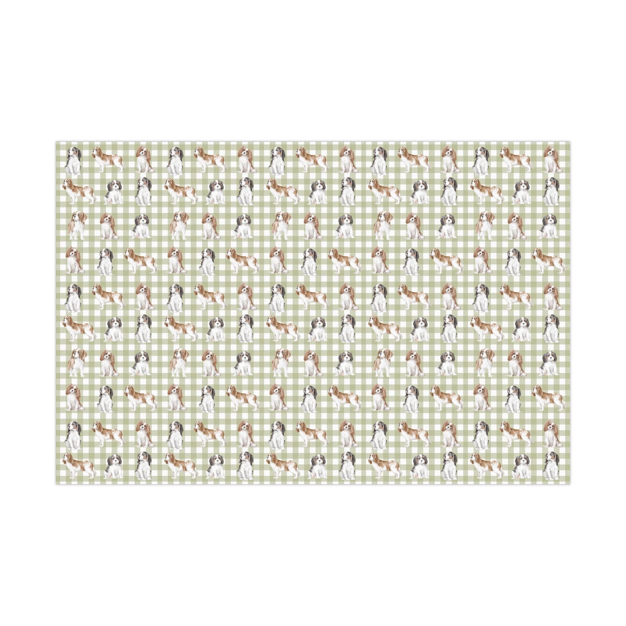 Cavalier King Charles Spaniel Wrapping Paper