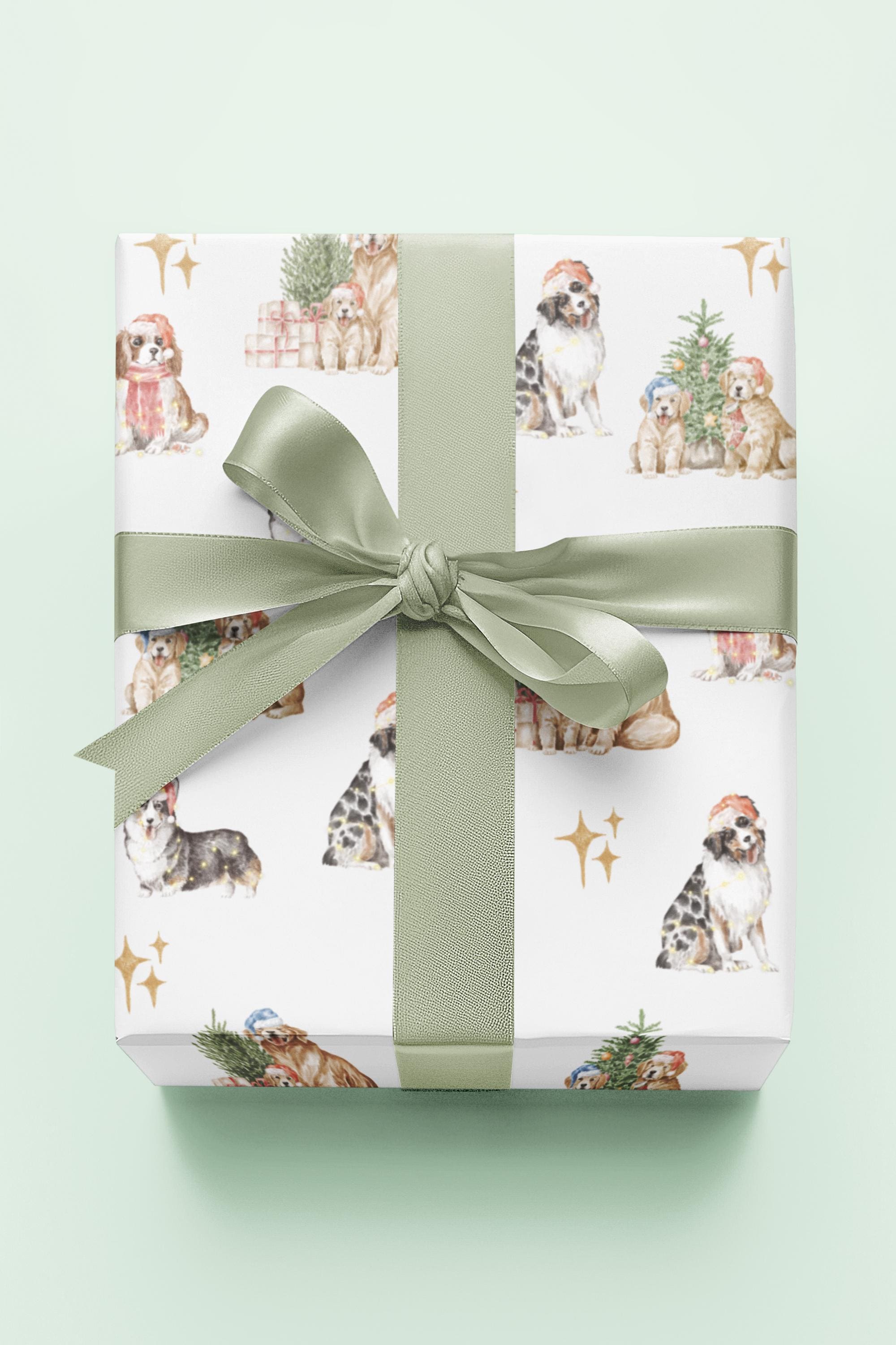 Christmas Dogs Wrapping Paper