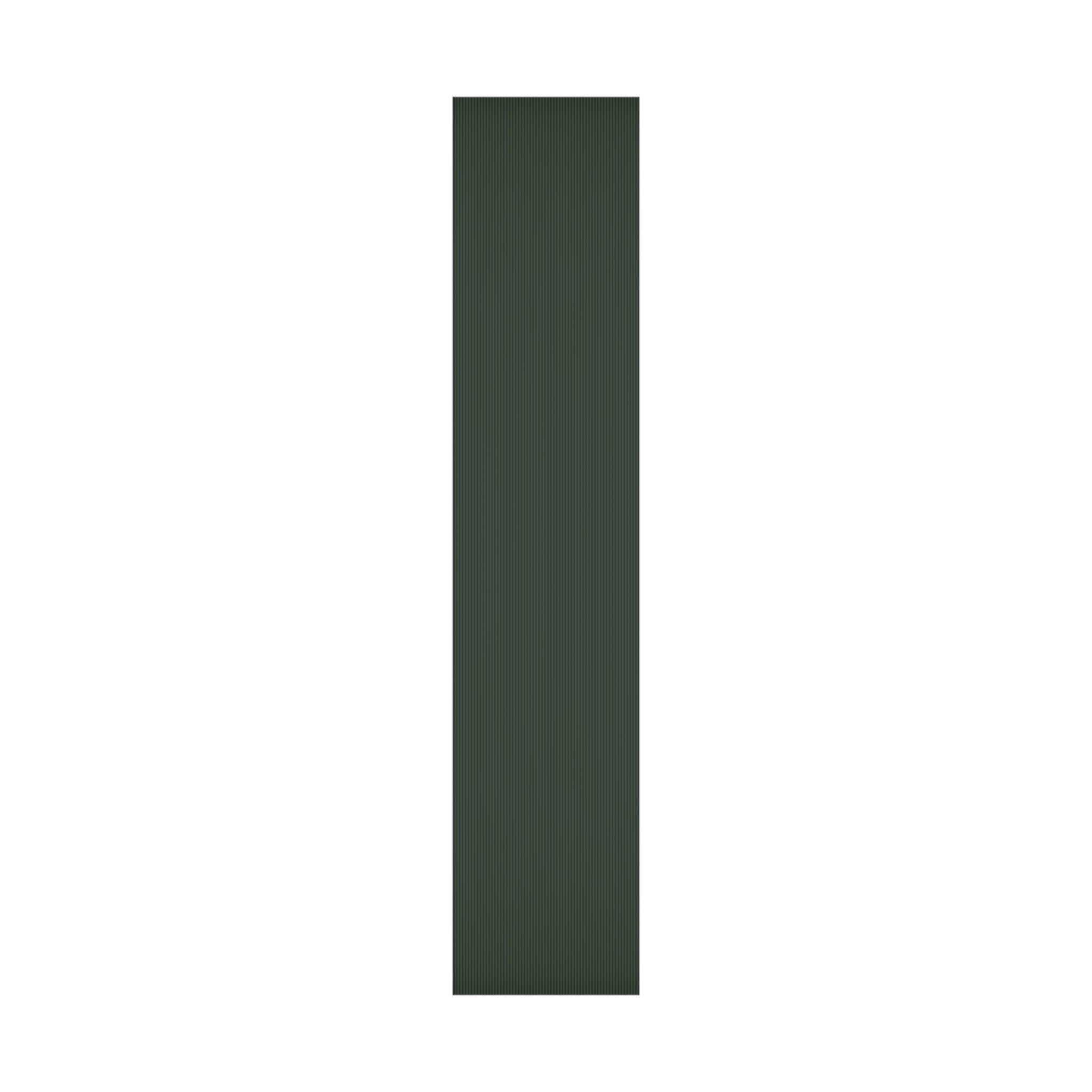 Dark Green Striped Holiday Wrapping Paper