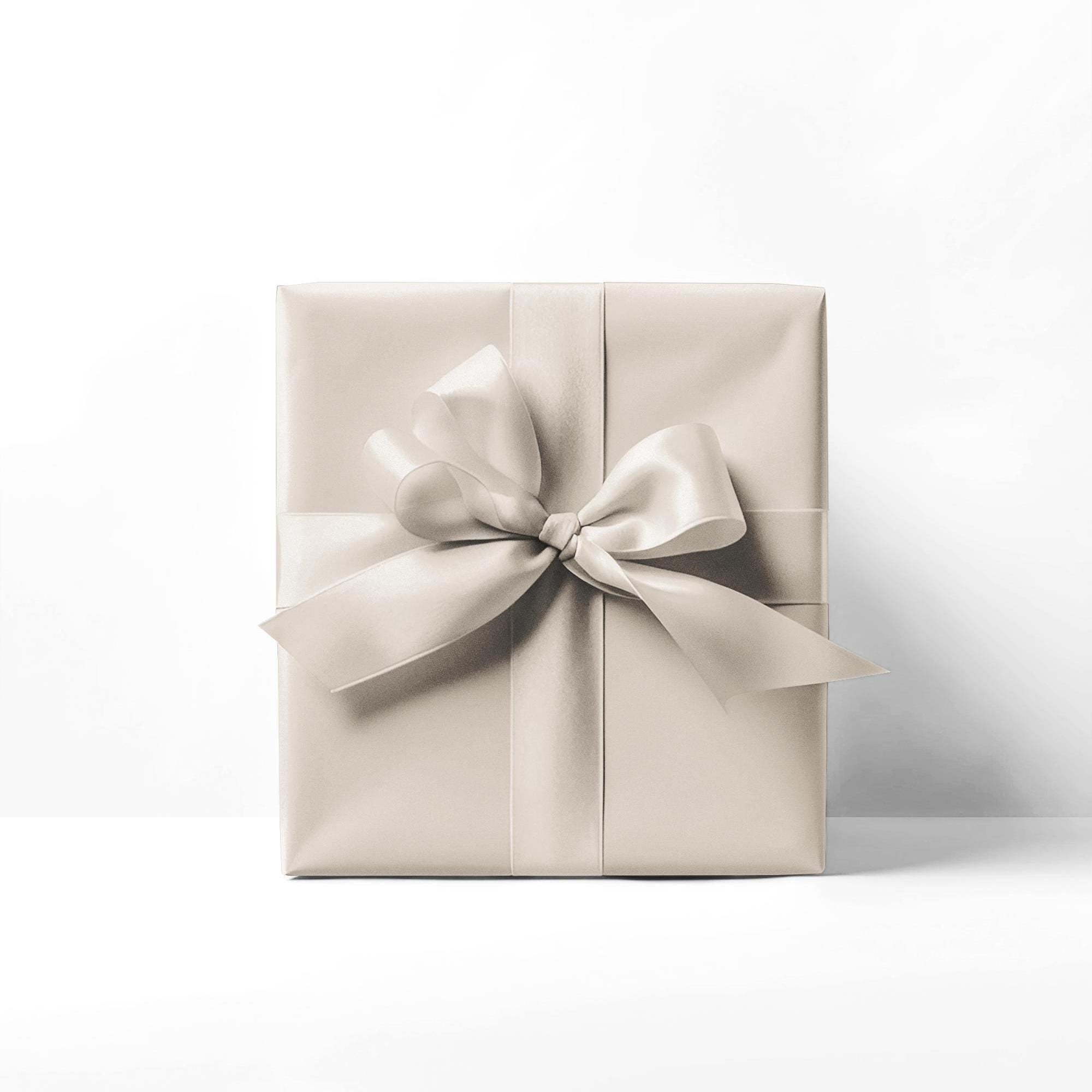 Beige Solid Color Wrapping Paper
