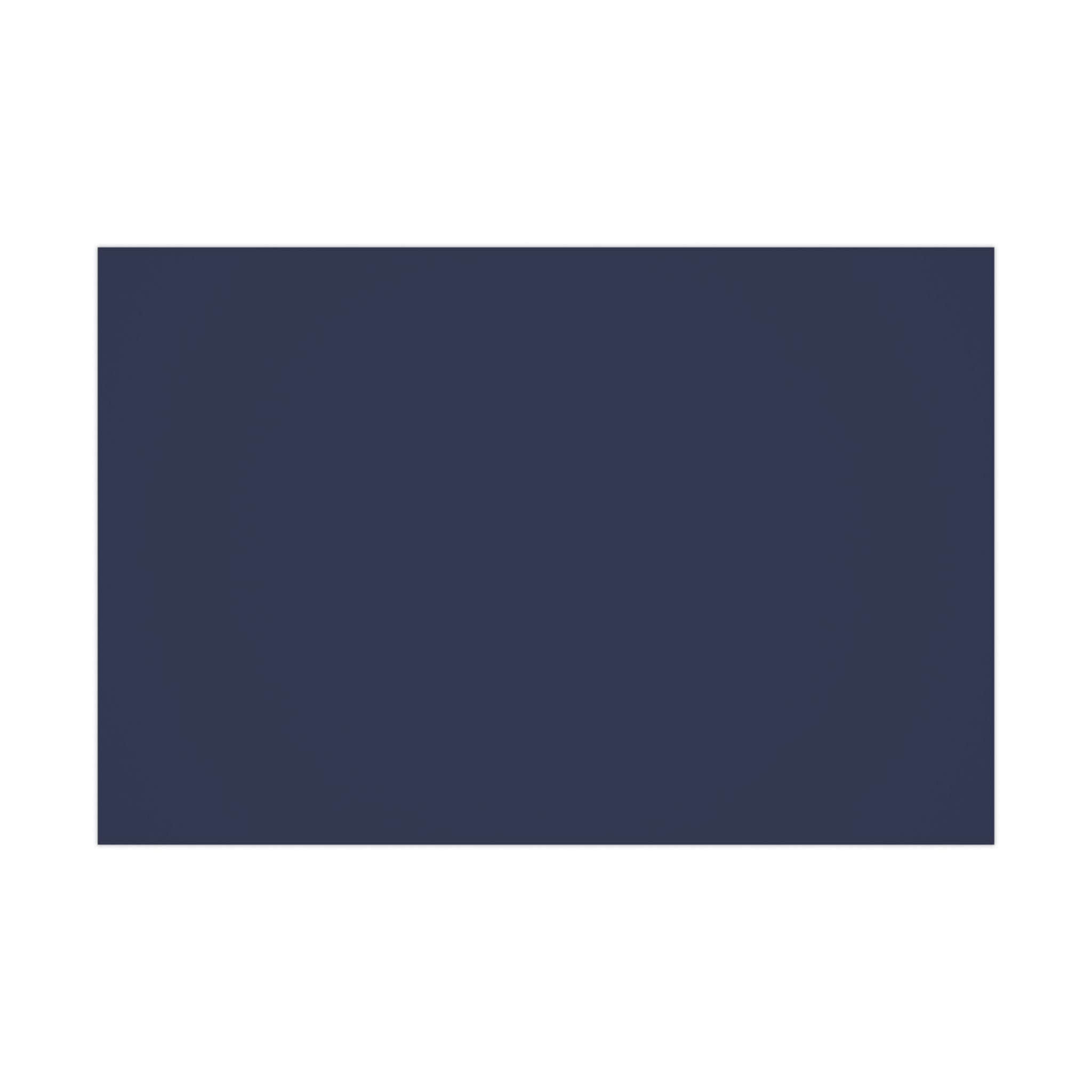 Deep Blue Solid Color Wrapping Paper