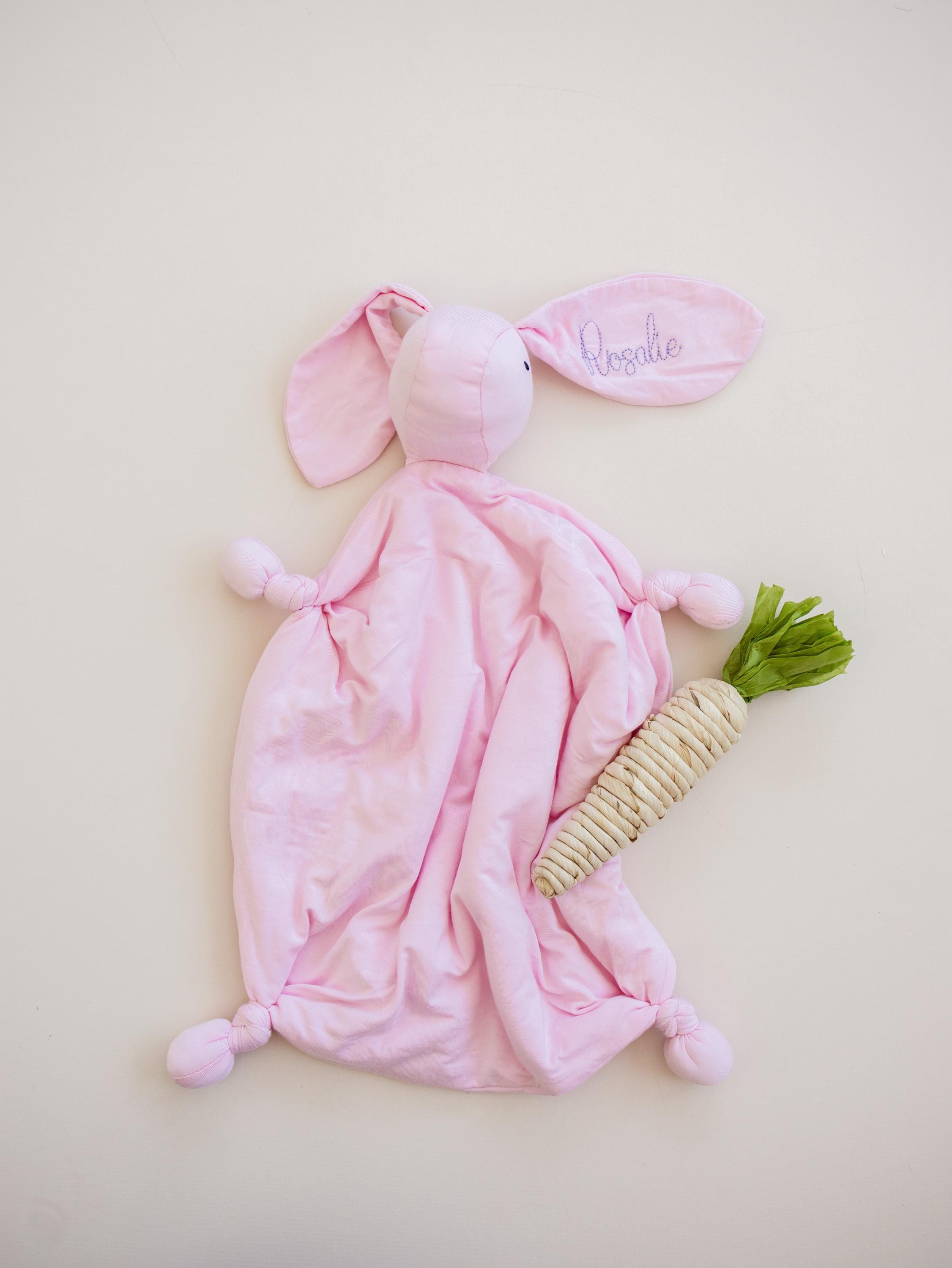 Snuggle Bunny Bamboo Lovey - More Colors