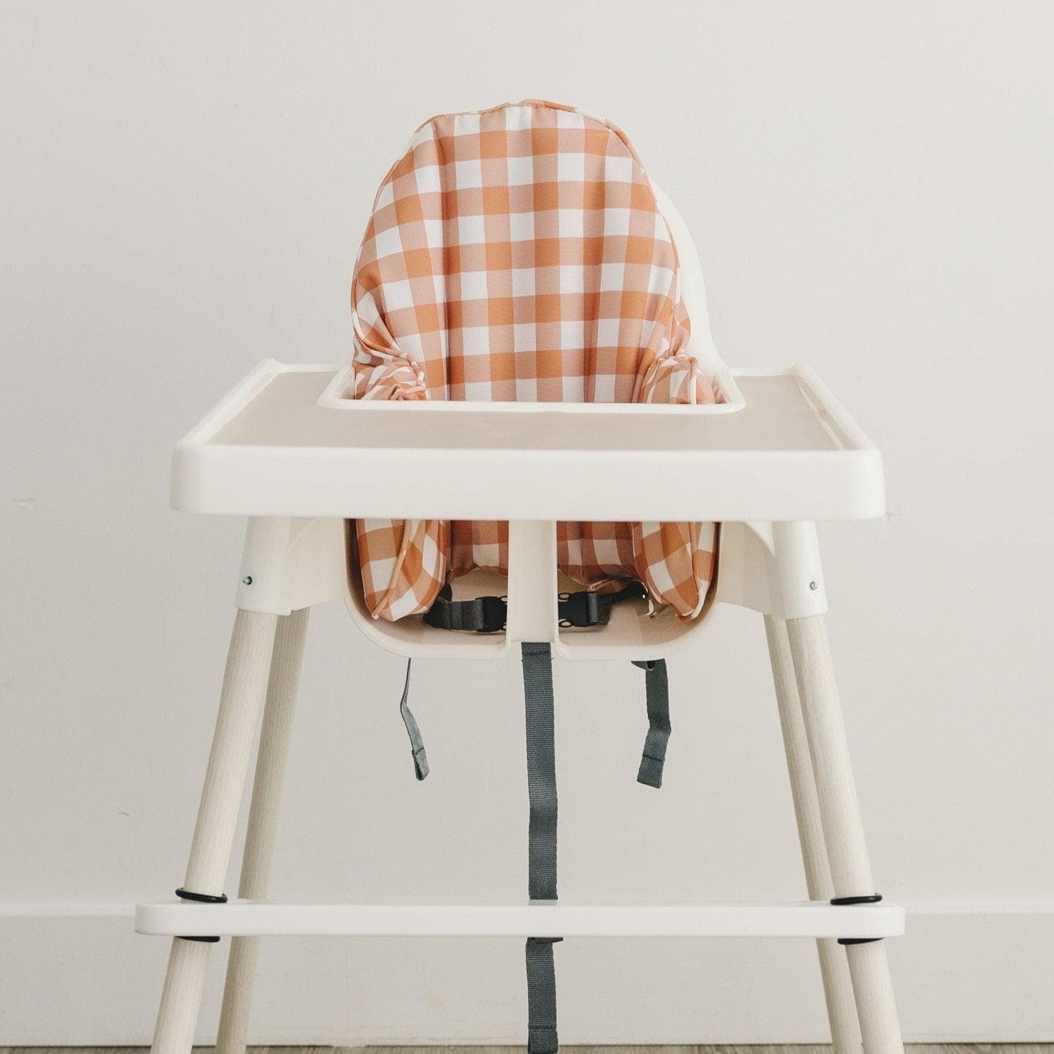 Pumpkin Gingham Ikea Antilop Cushion Cover