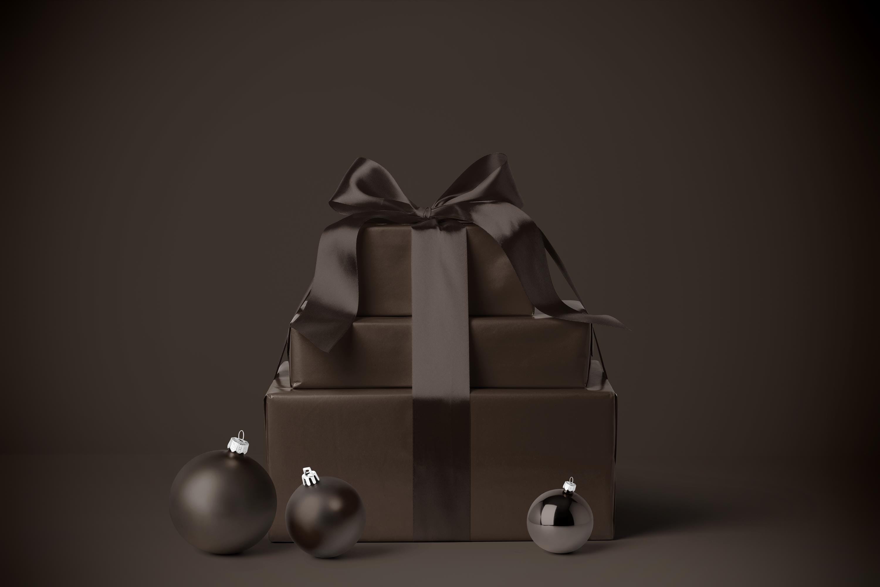 Espresso Brown Wrapping Paper