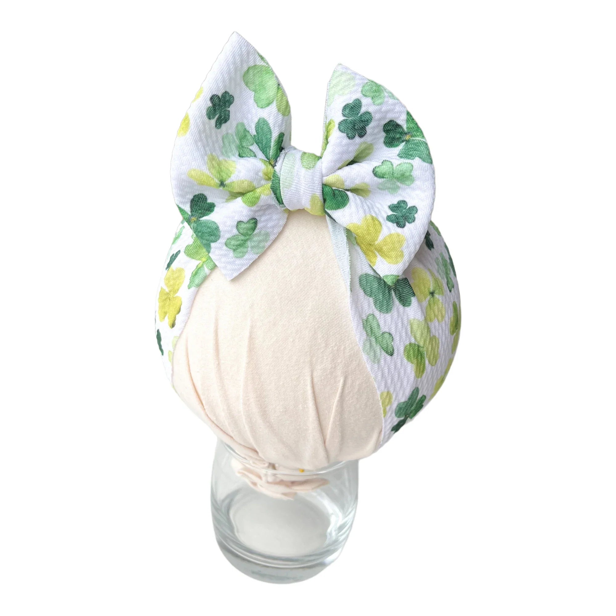 Shamrock St. Patrick's Day Headwrap Bow