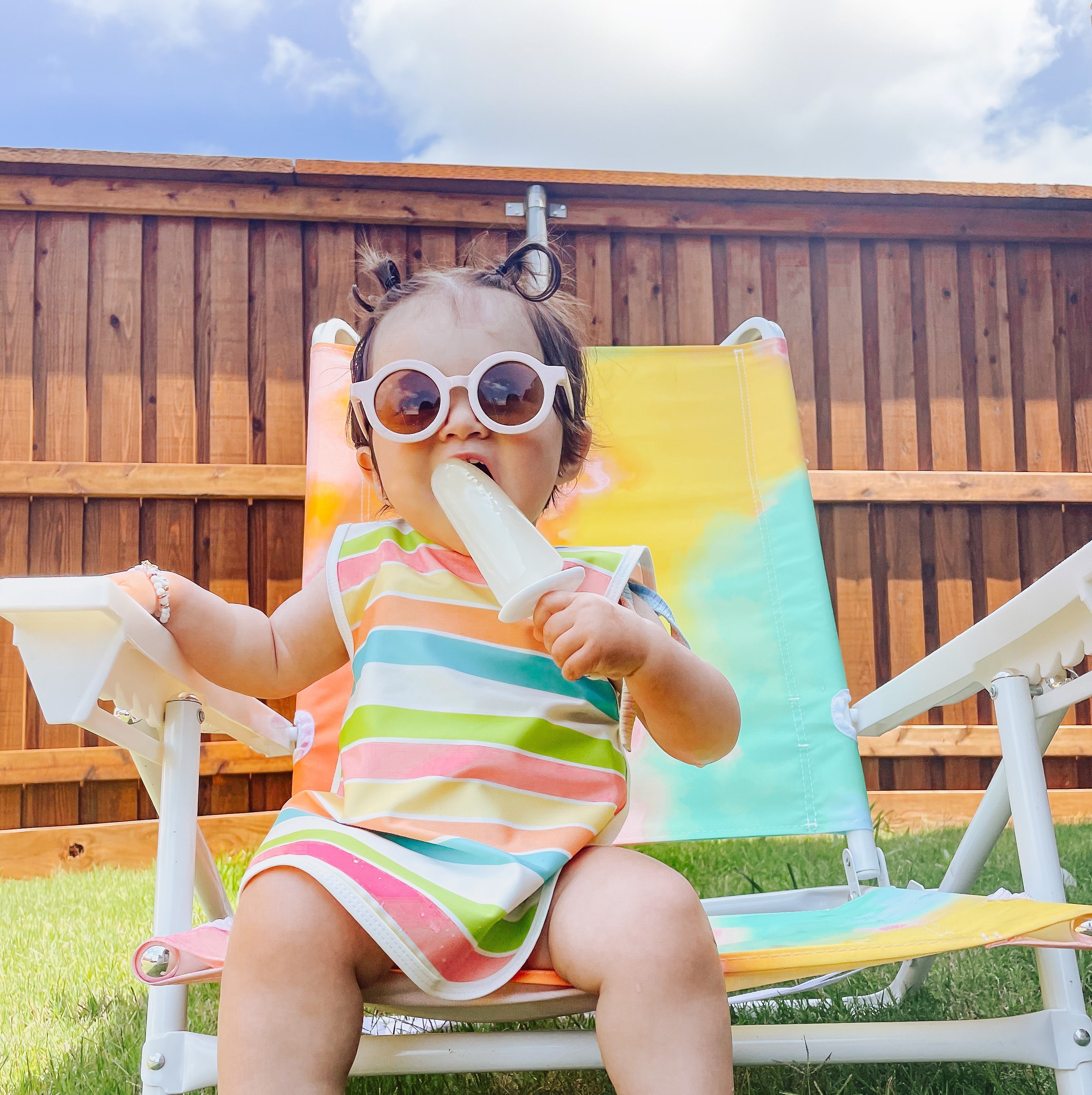 Rainbow Stripes Bapron