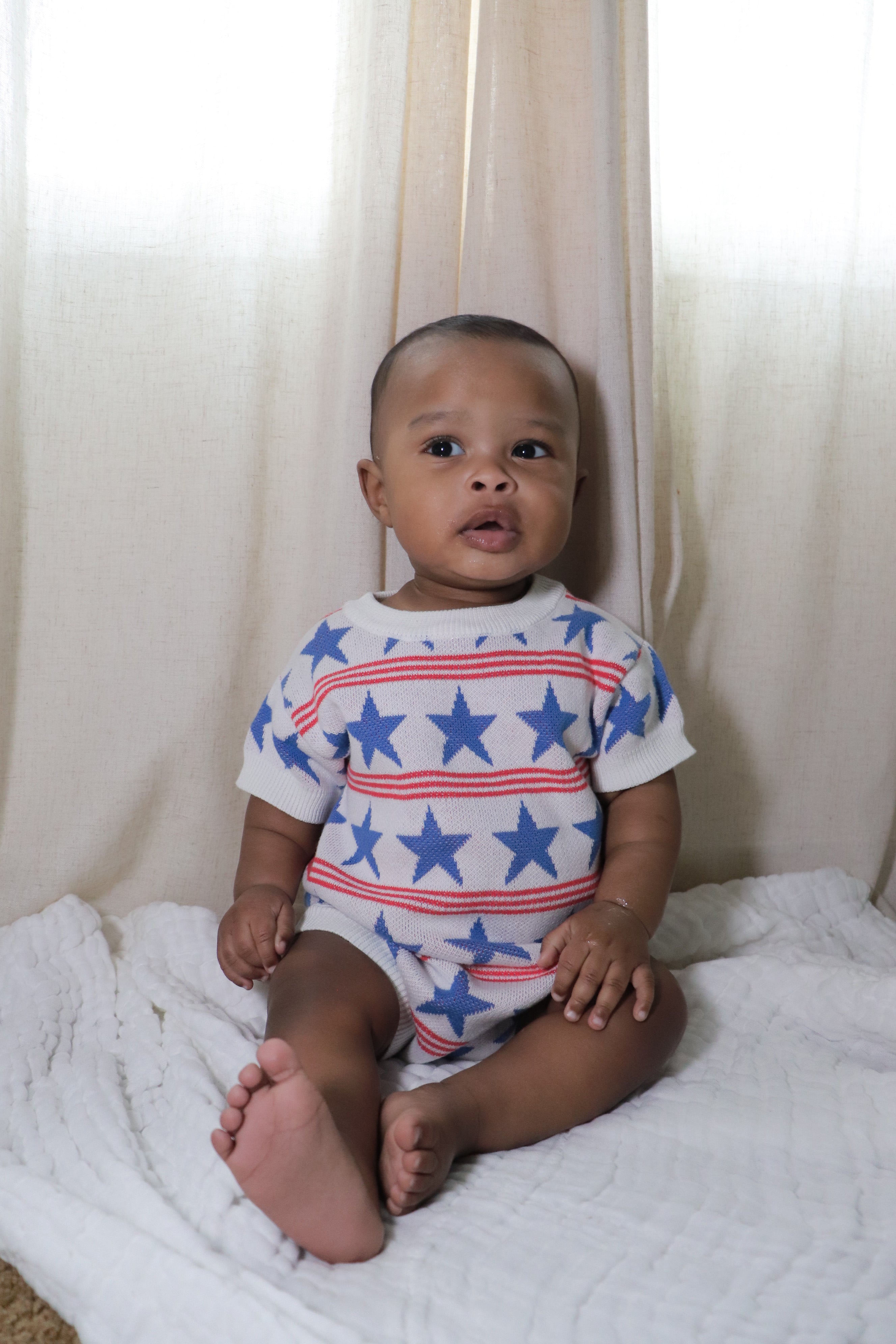 Stars And Stripes Romper