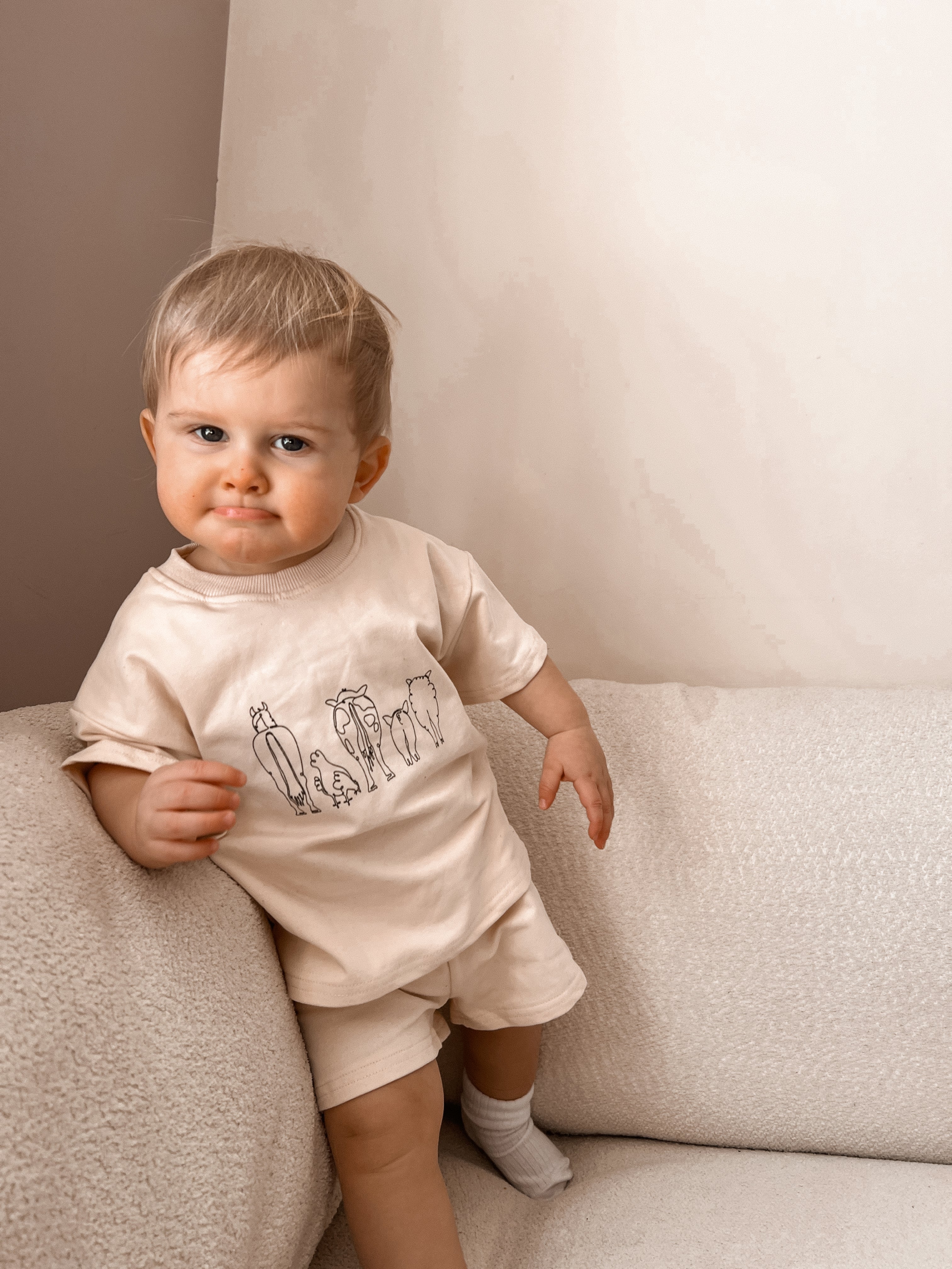 Down On The Farm Short Set