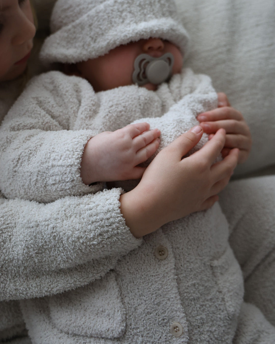 Long Sleeve Jumpsuit - Fuzzy