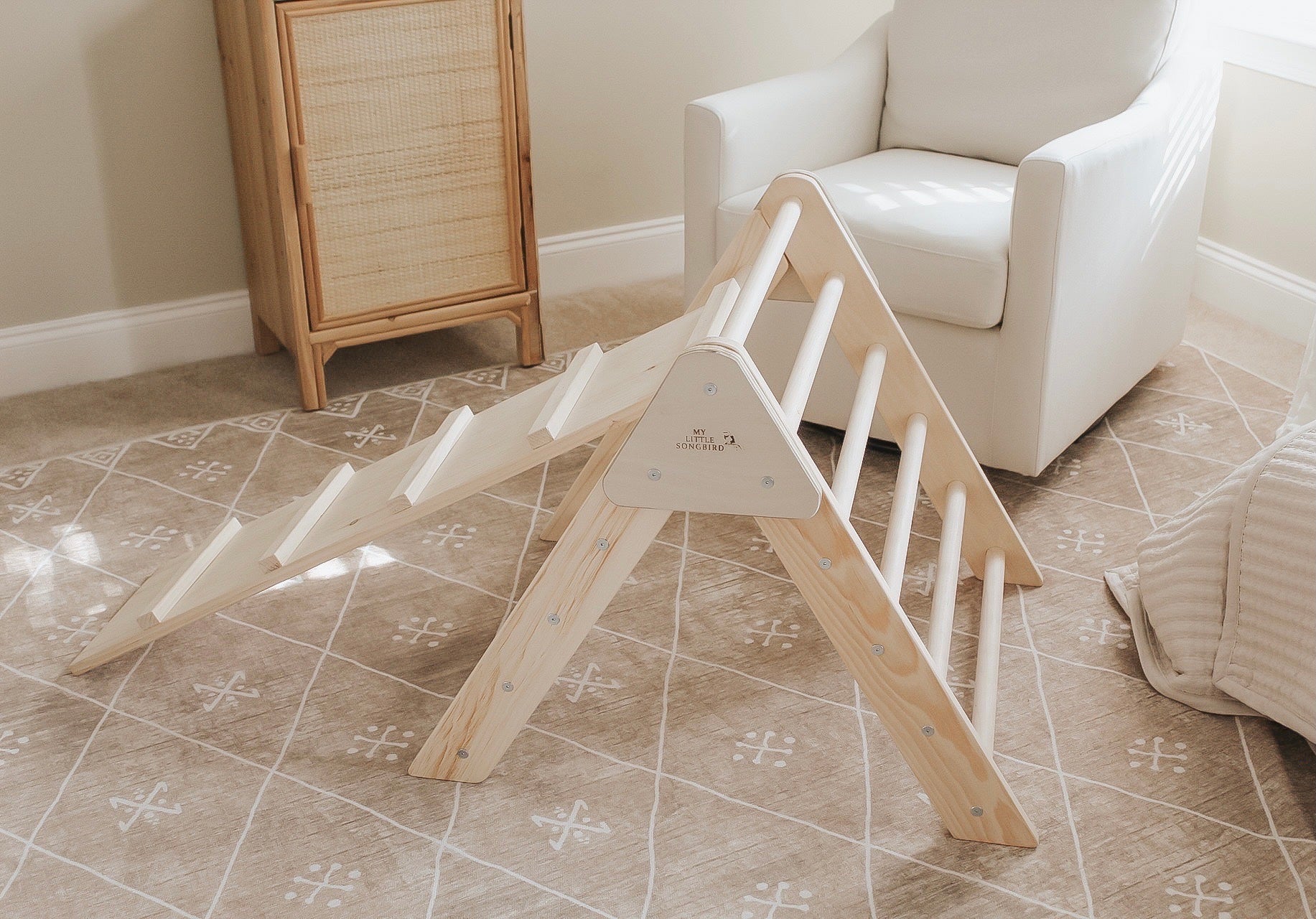 Small Wooden Climbing Triangle