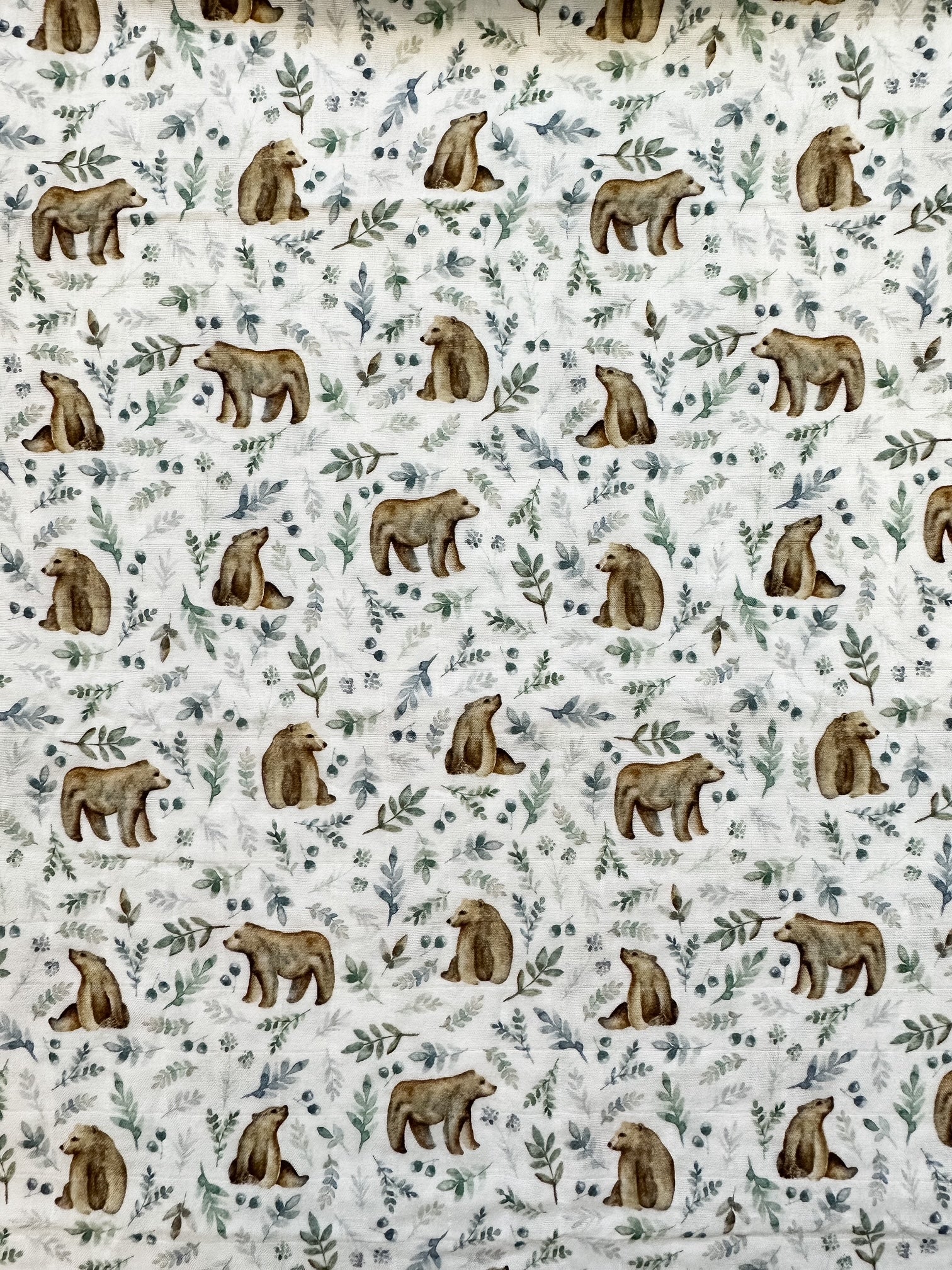 Muslin Swaddle, Bear