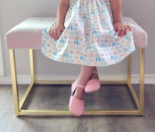 Jennas Closed Toe - Pink