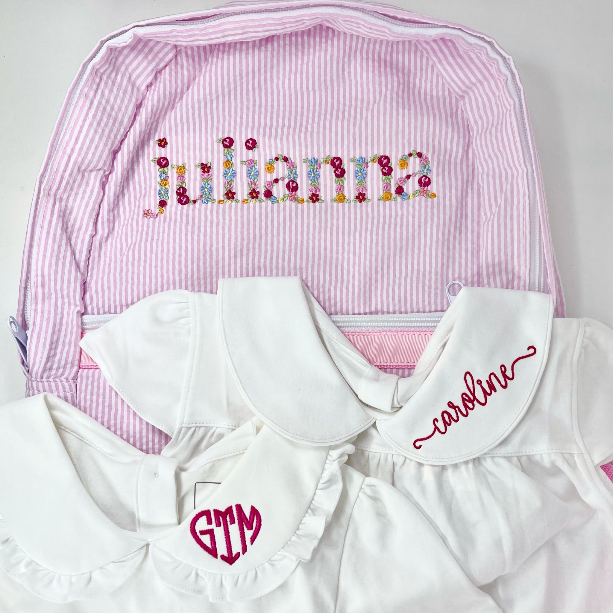 Minden Cap-sleeve Peter Pan Collar Top