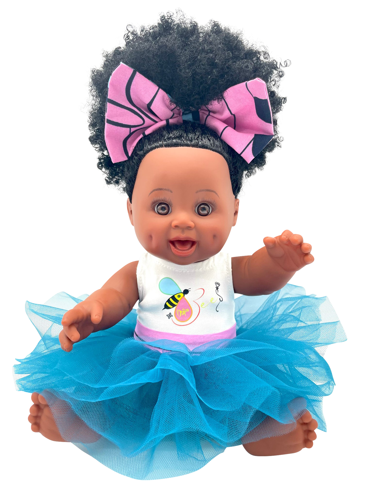 Positively Puffy Bee Baby Doll