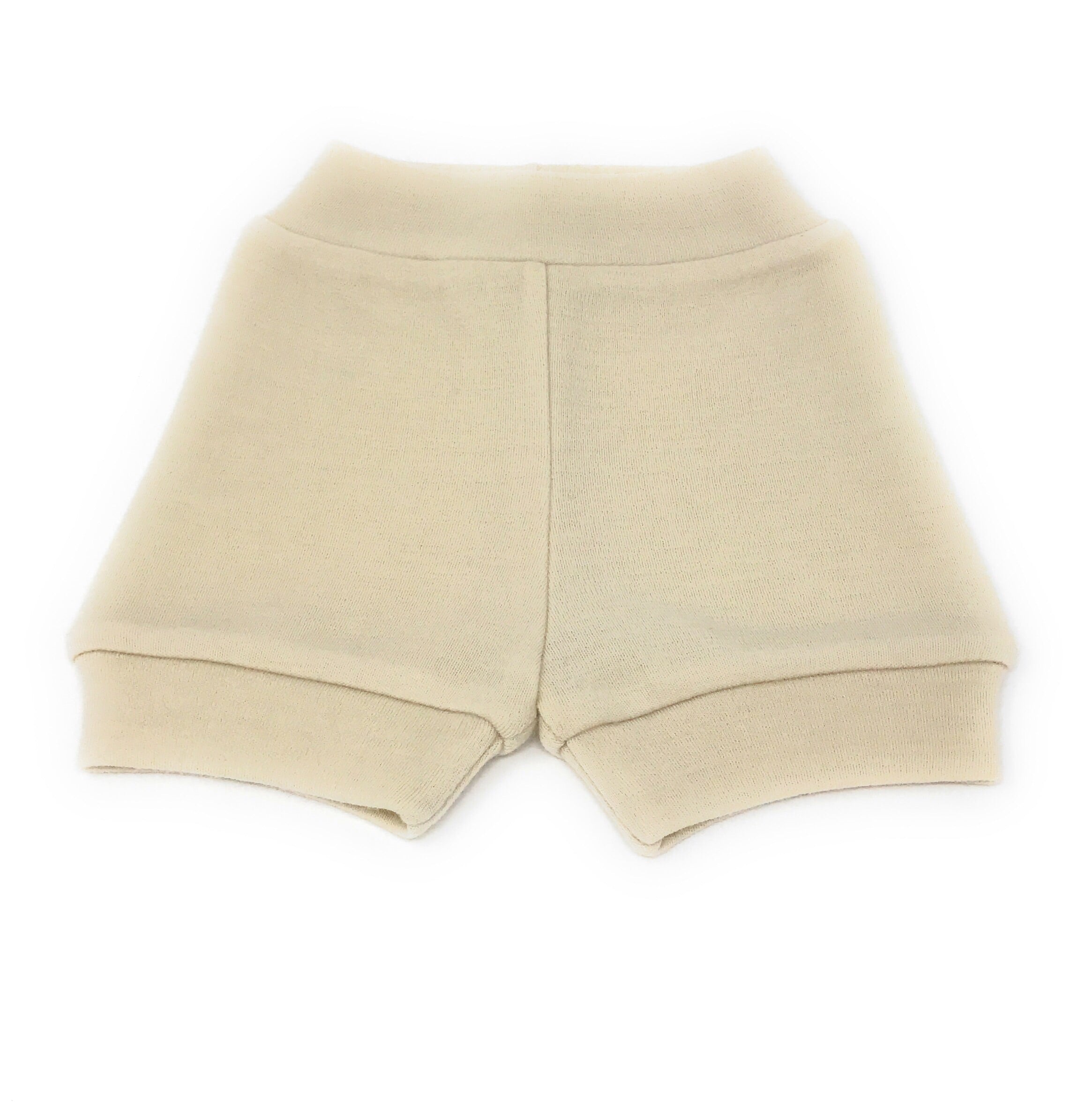 Natural Wool Shorties (diaper Cover Shorts)