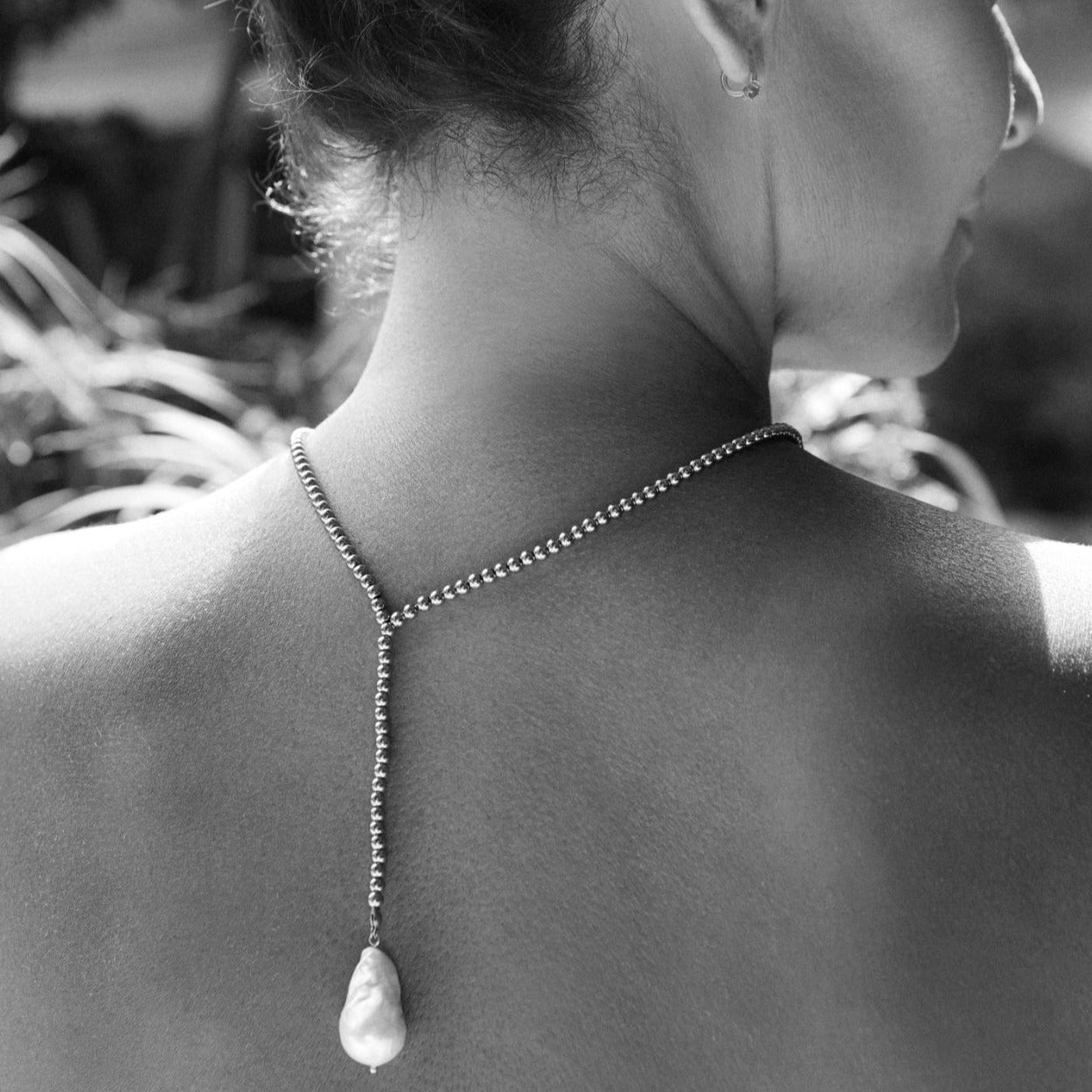 Le Catch X Oiya 2.0: Freshwater Baroque Pearl Beaded Necklace