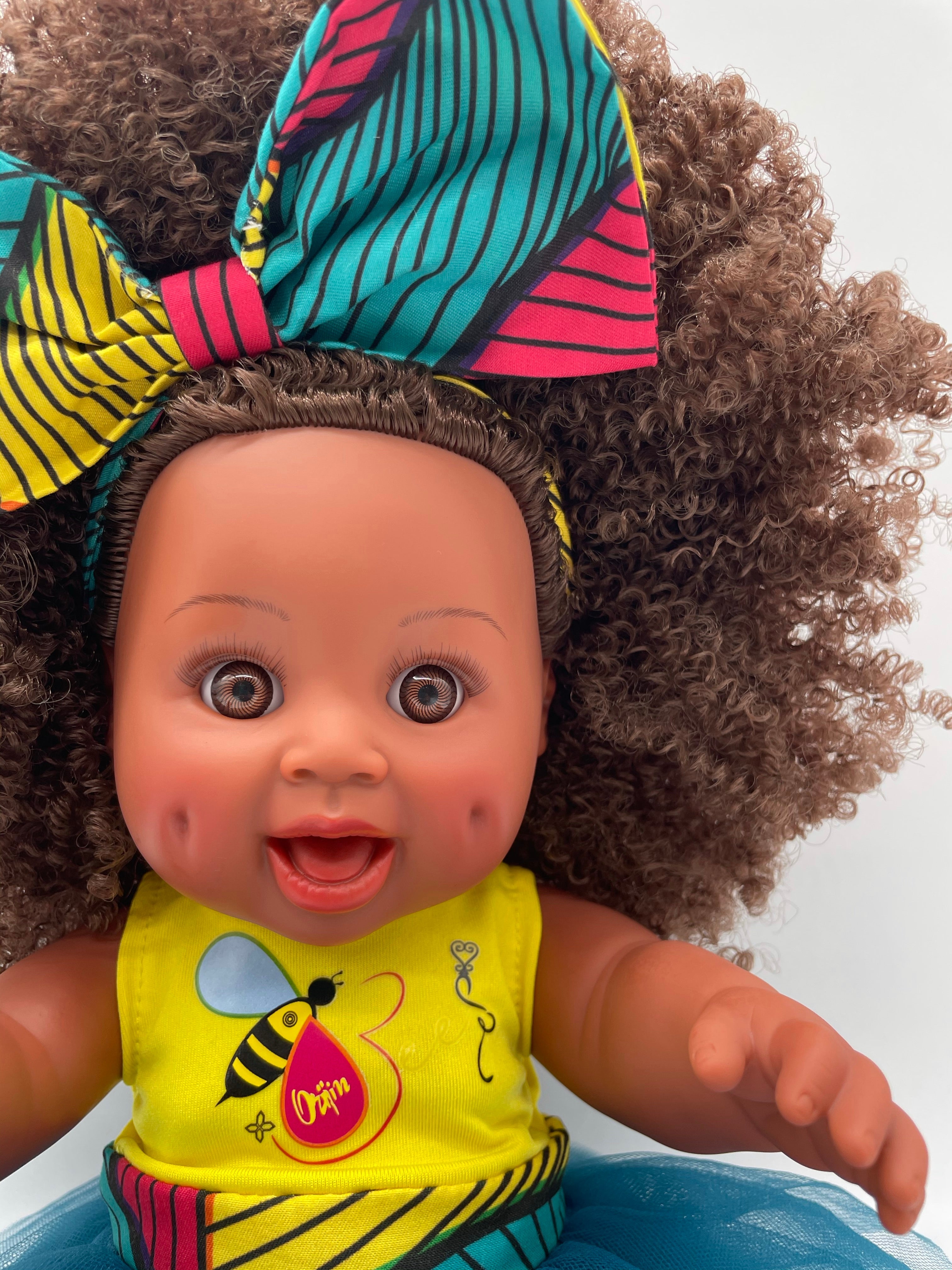 Lovey Coiley Baby Bee Doll