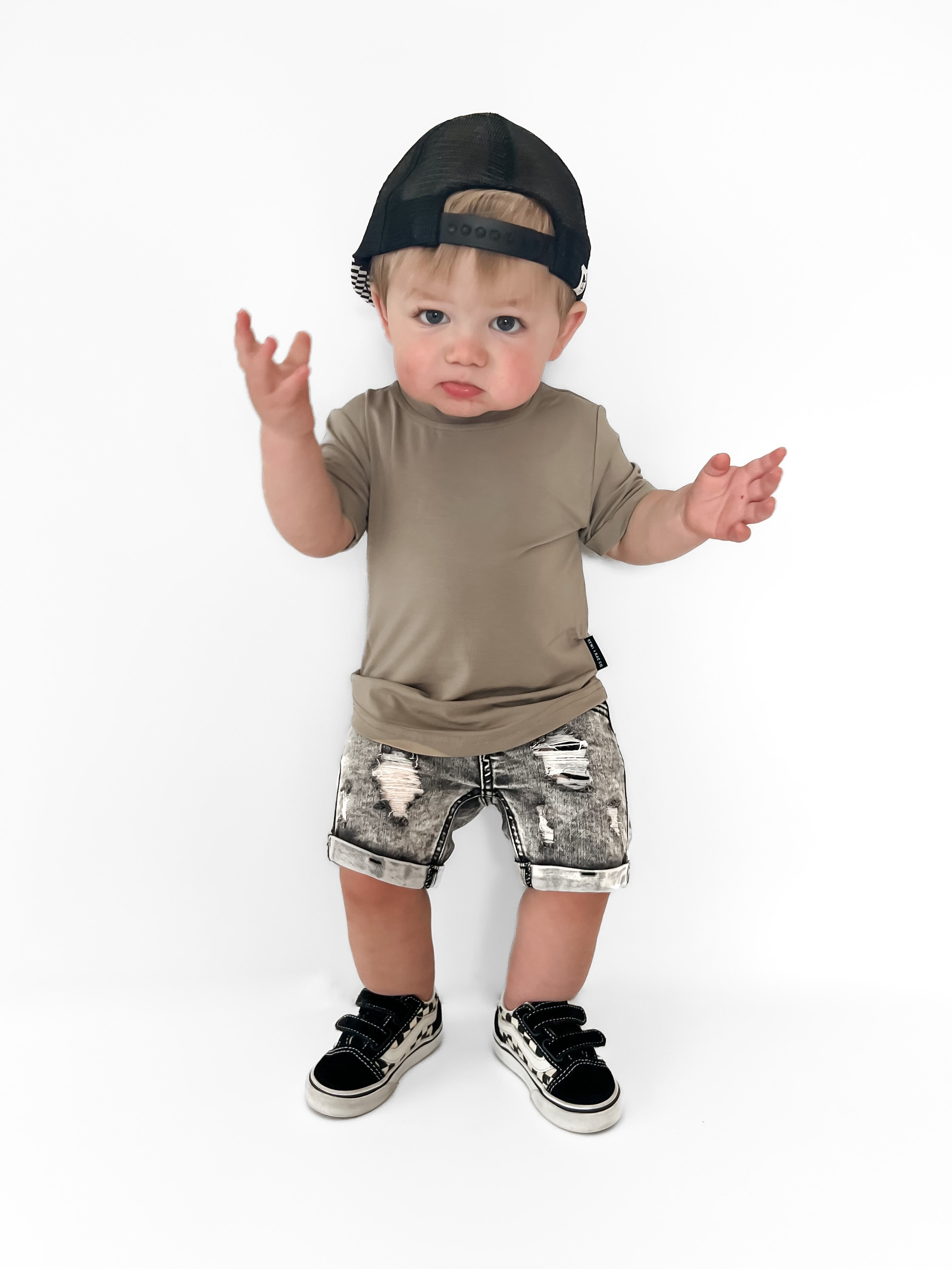 Bamboo Basic Tee - Dune