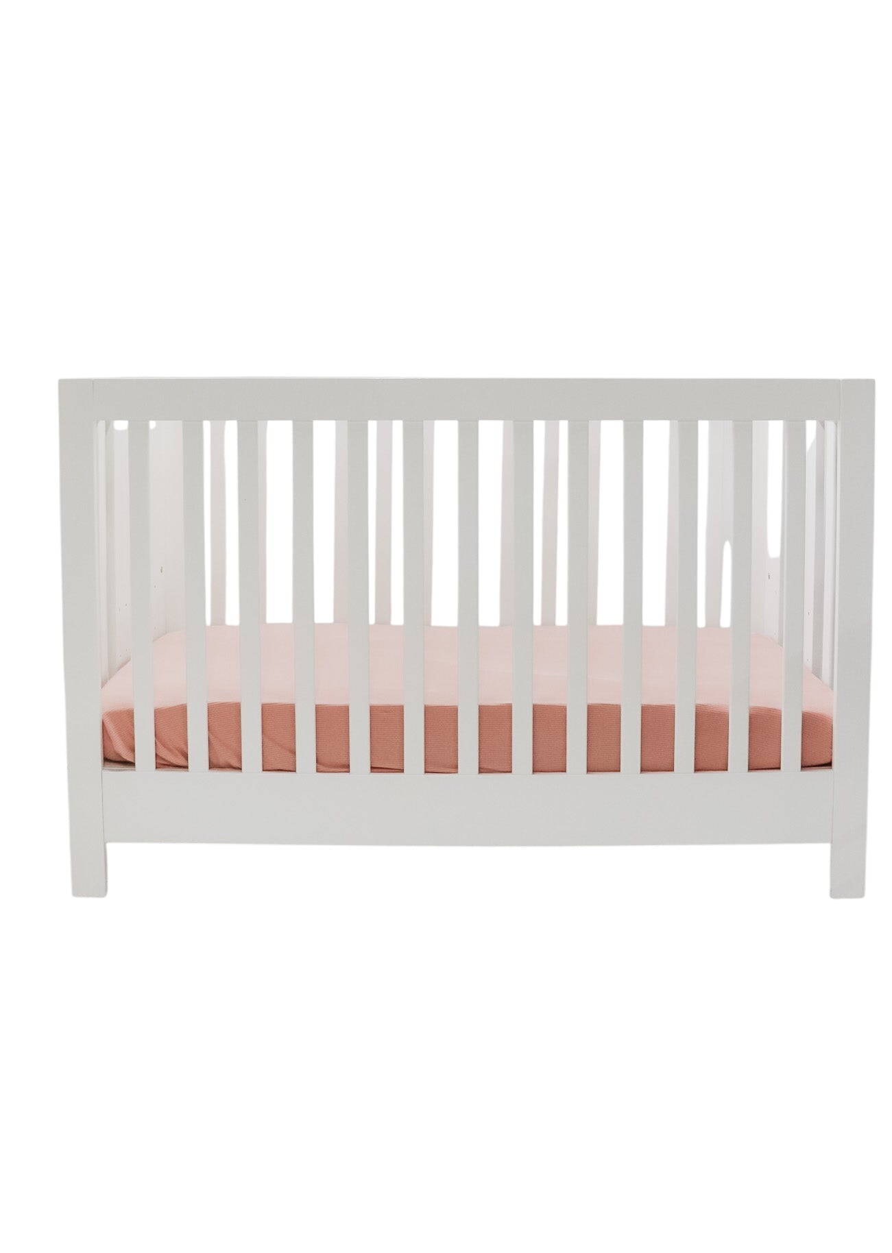 Peony Ribbed Crib Sheet