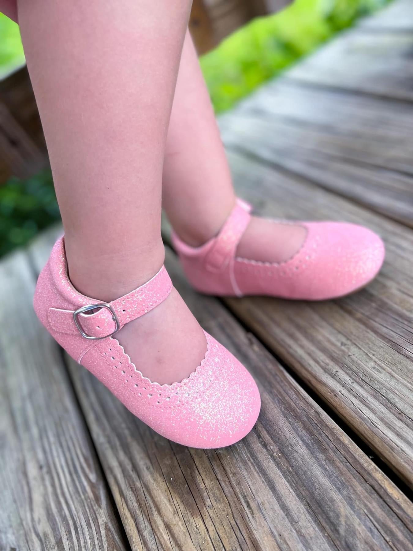 Mary Jane - Glitter Pink