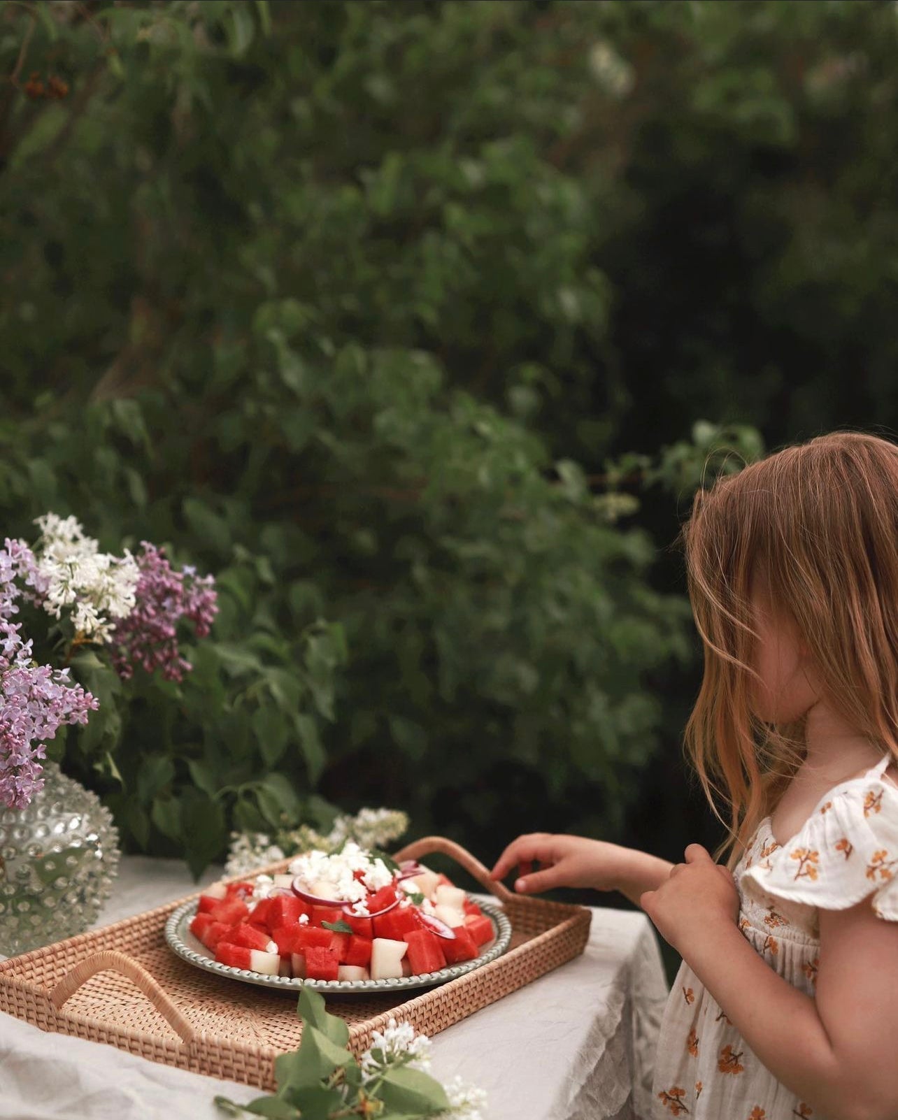 Haven | Organic Muslin Flare Dress | Ecru