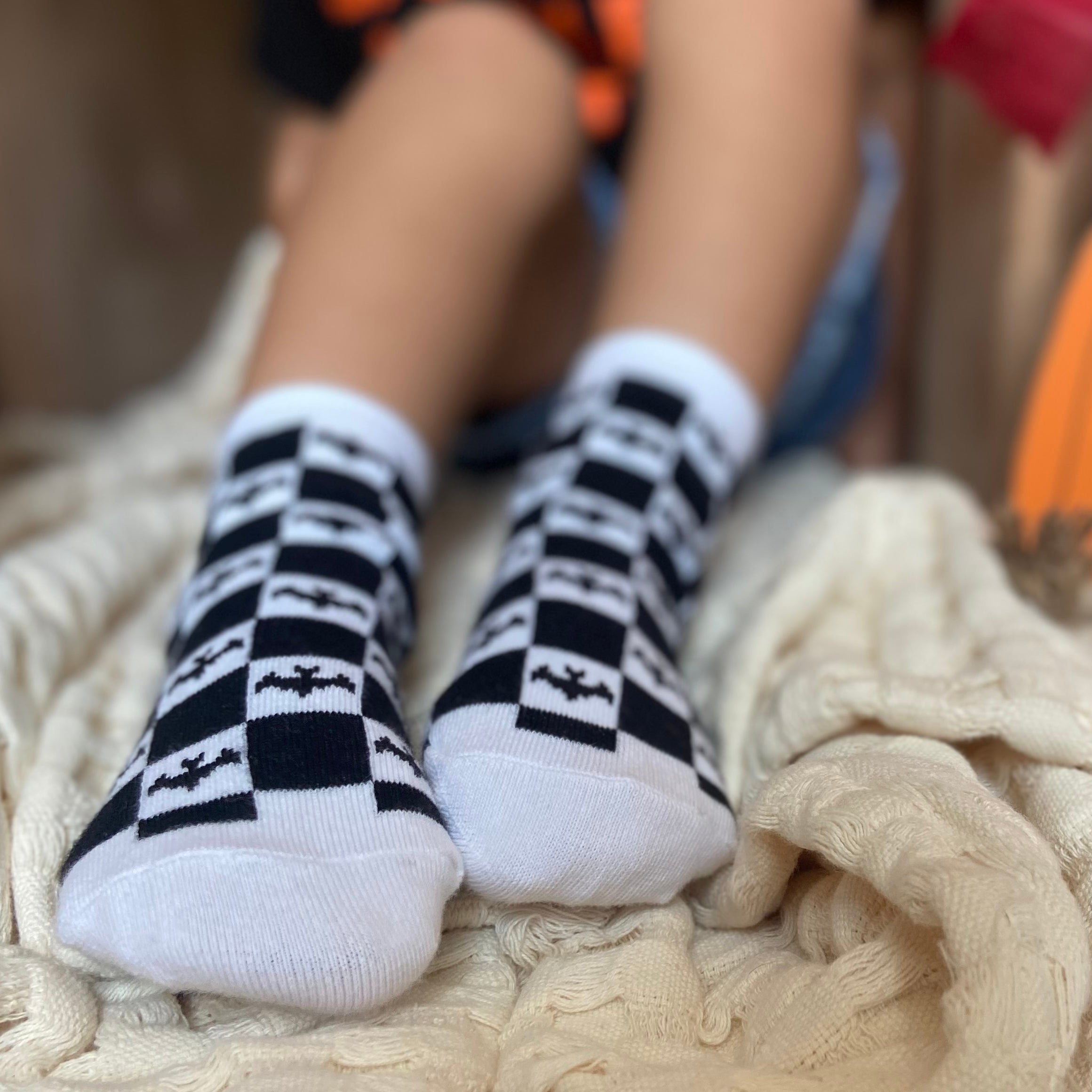 Final Sale Misprinted Batty Sock