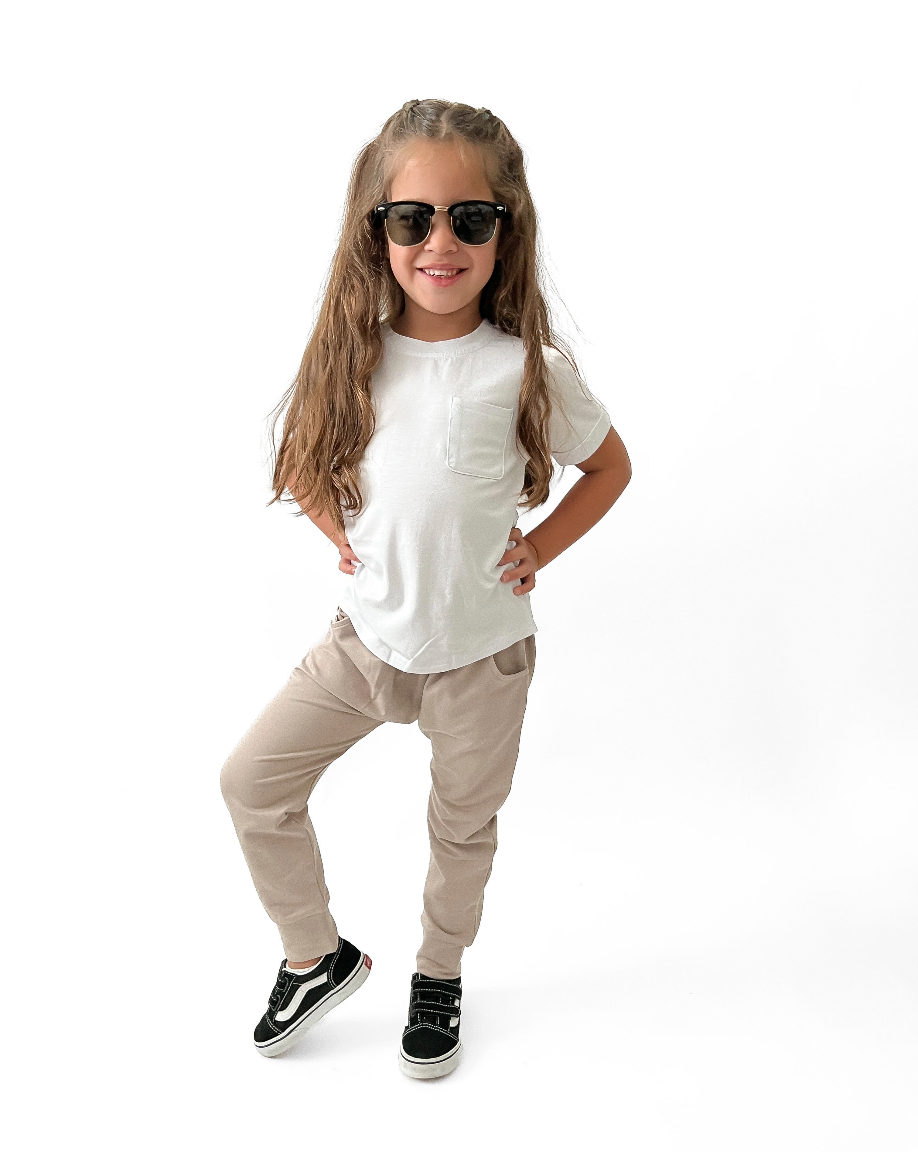 Bamboo Pocket Tee - White