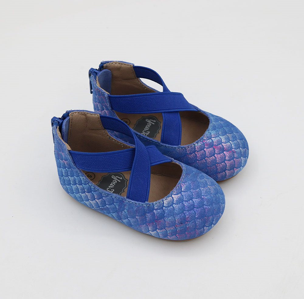 Zipper Ballet - Blue Mermaid Scales