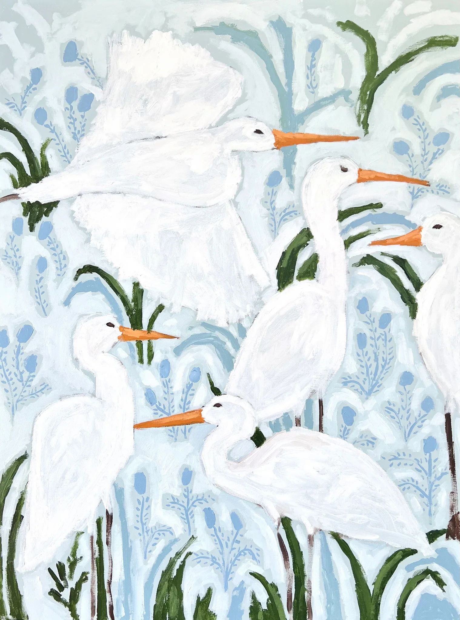 Bird In Bloom No.3 Print