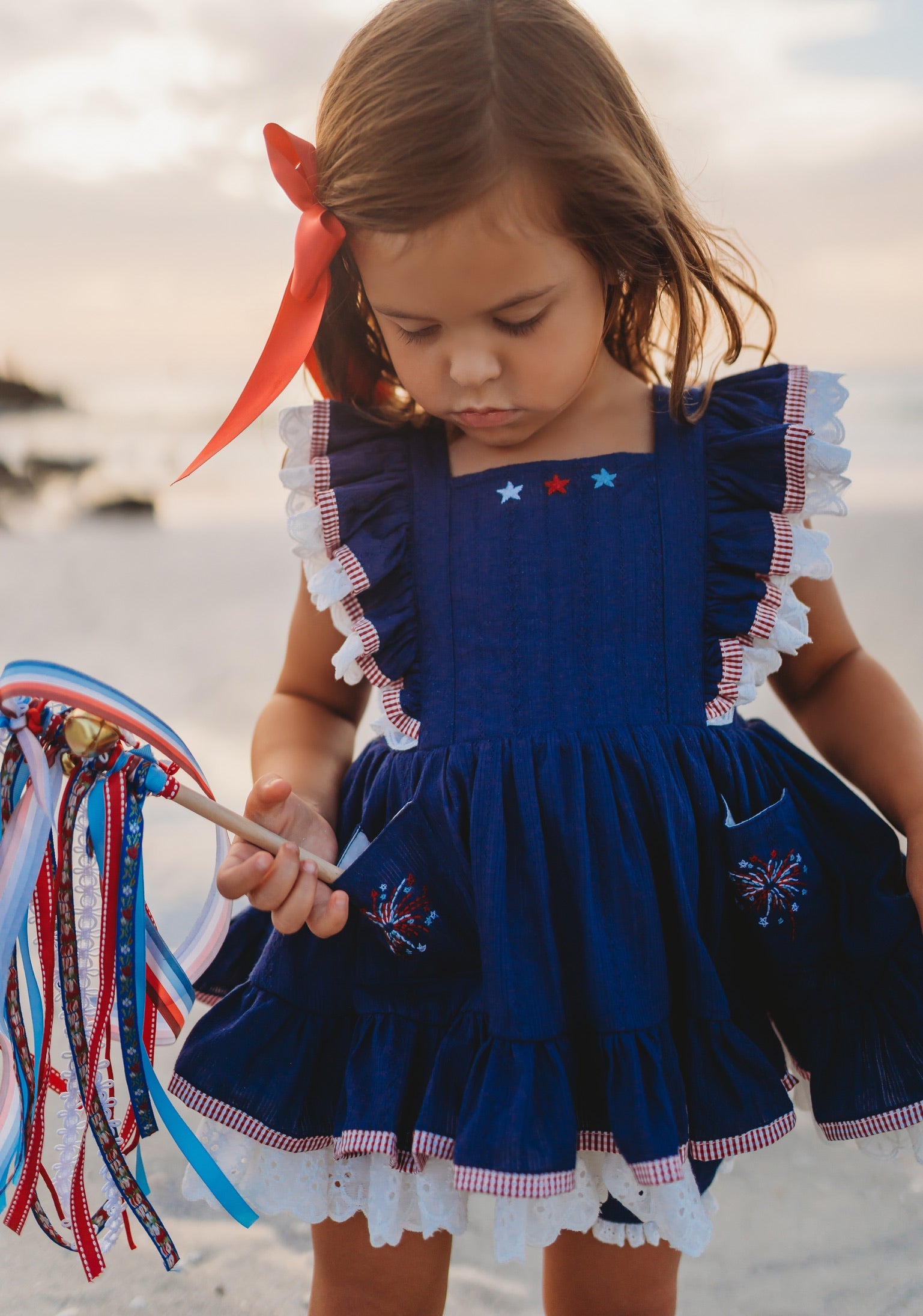 *preorder* Lady Liberty Pinafore Set