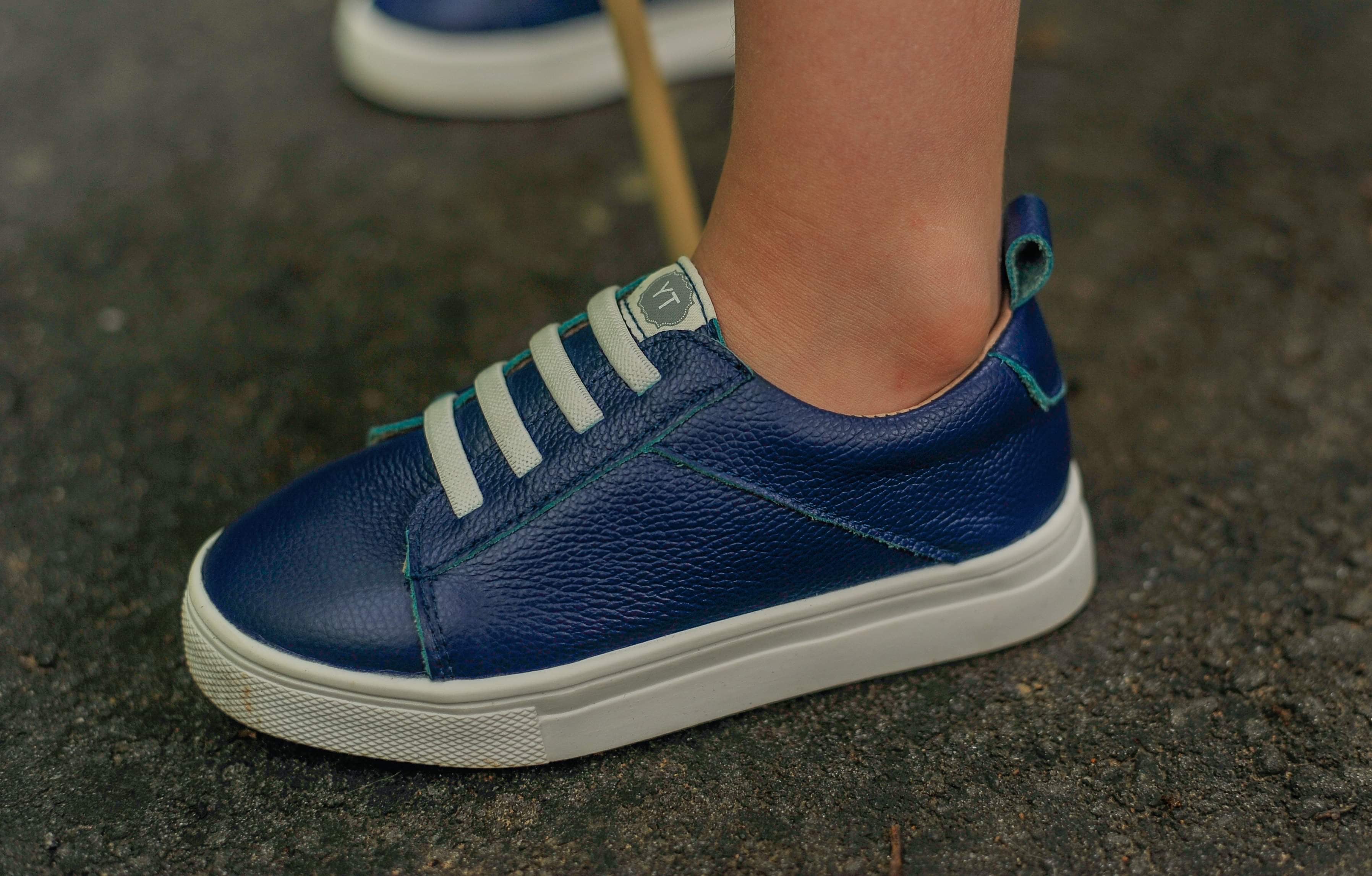 Low Top Sneakers (tennis Shoes) - Navy Blue