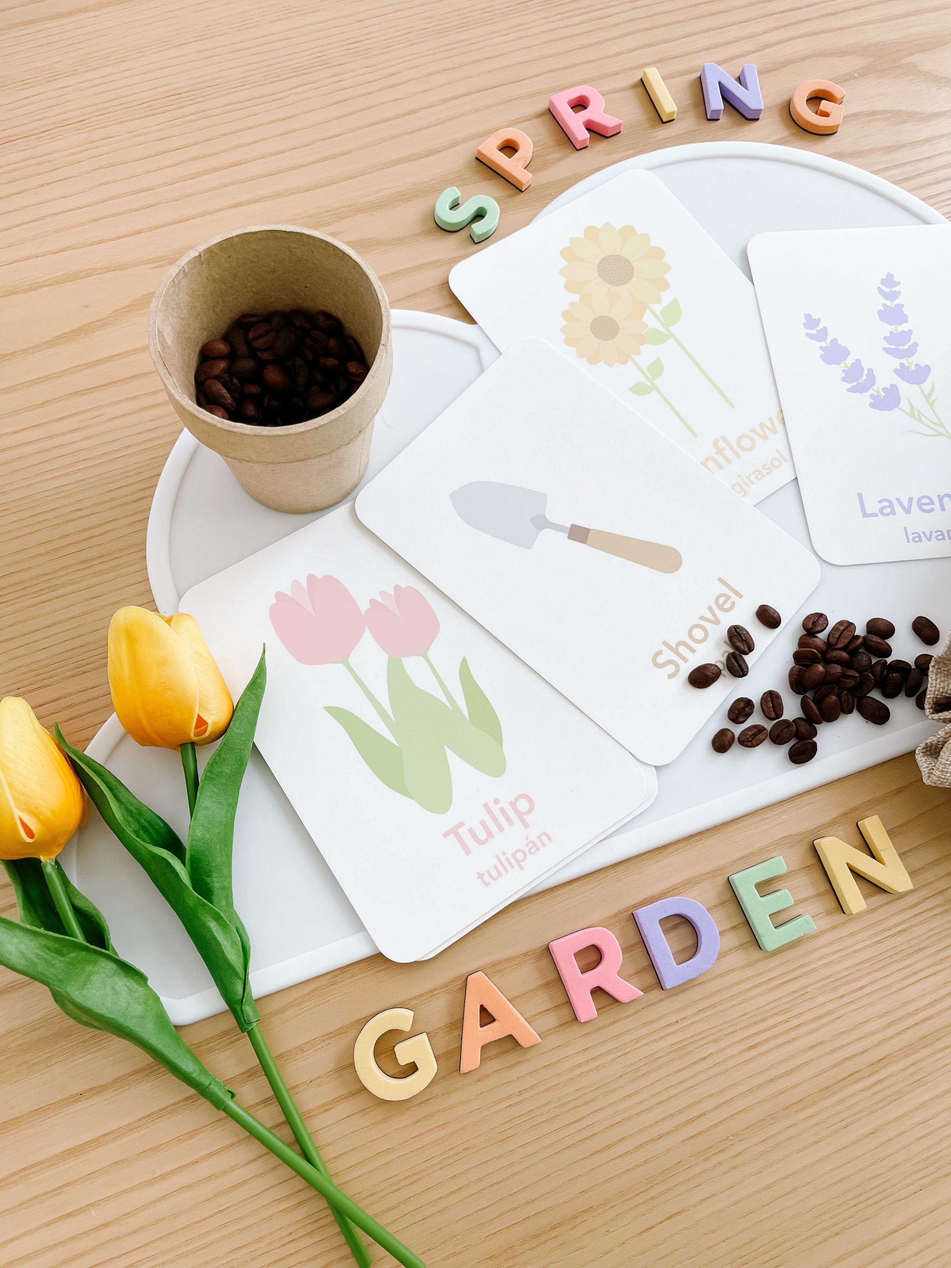 Flower Garden Flashcards