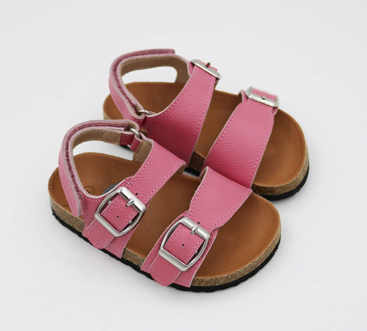 Brooklyn Footbed Sandals - Pink