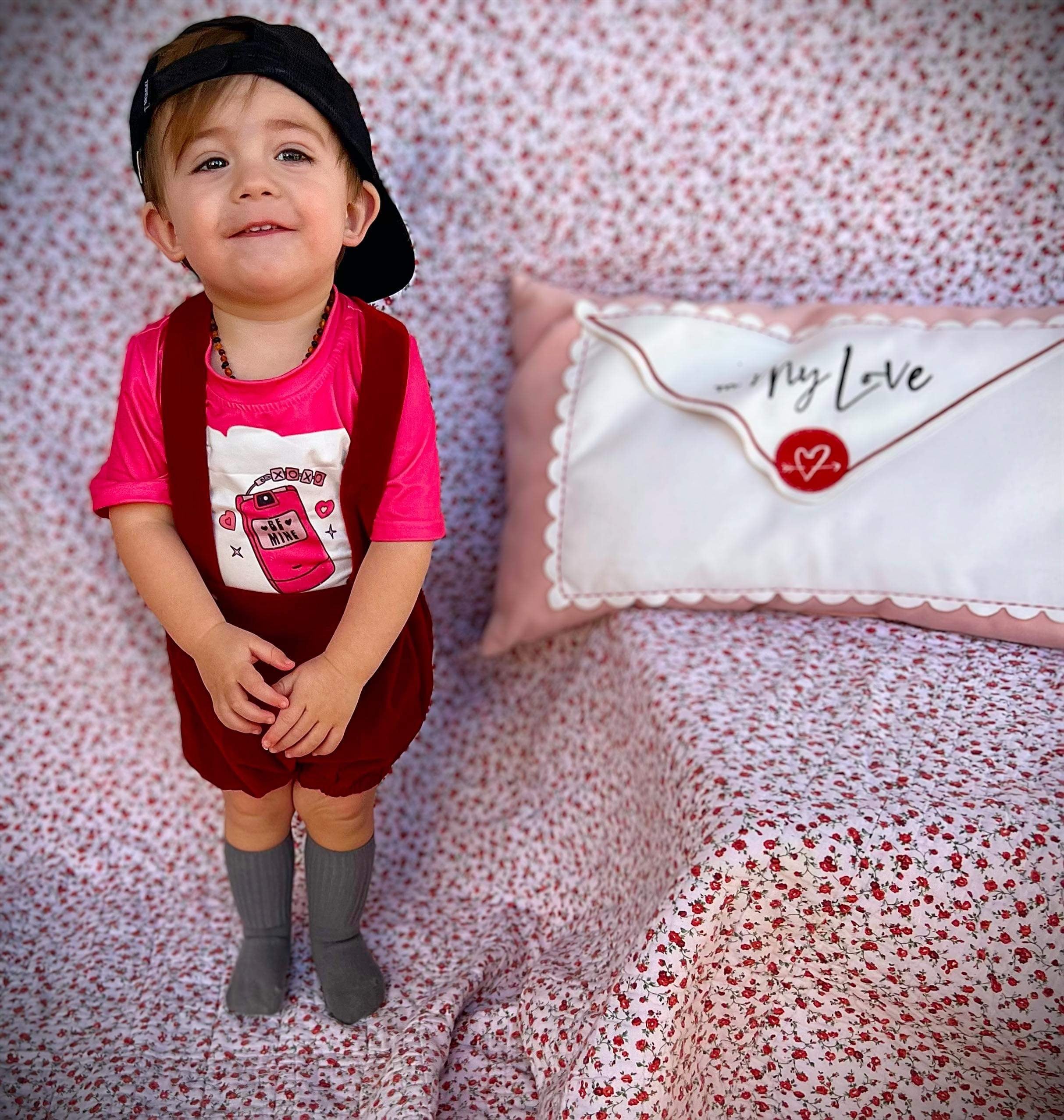 Be Mine Razor Phone Bleached Shirt