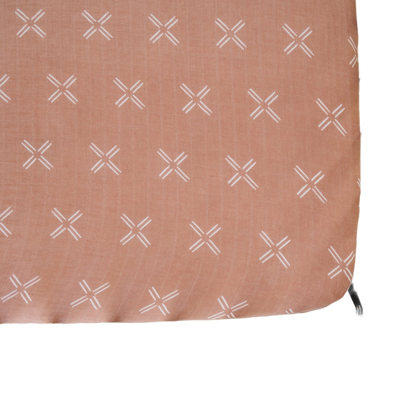 Just Peachy Muslin Crib Sheet