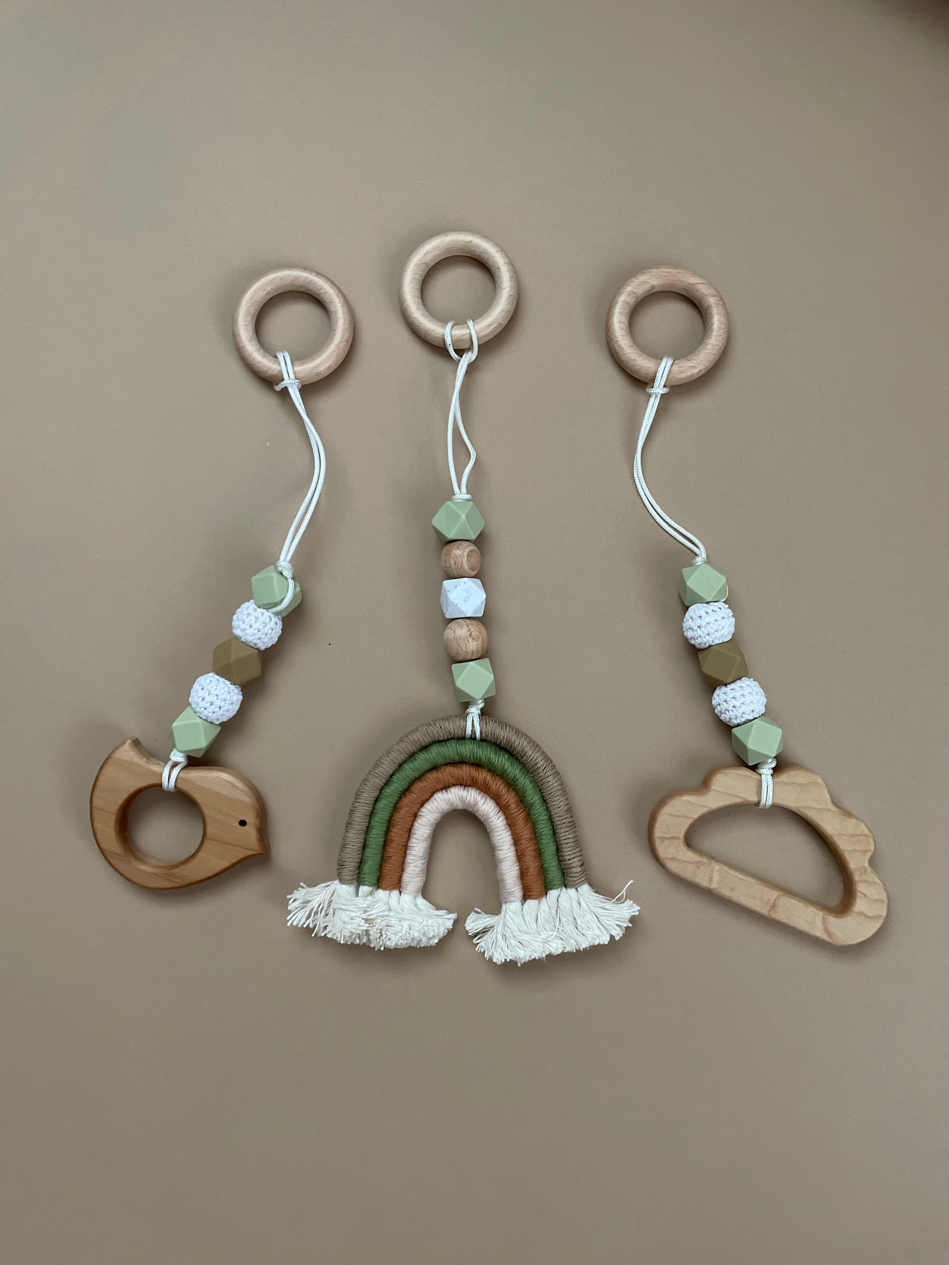 Hanging Rainbow Baby Gym Toys