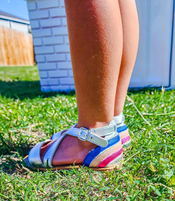 Athena Sandals Blue Strap