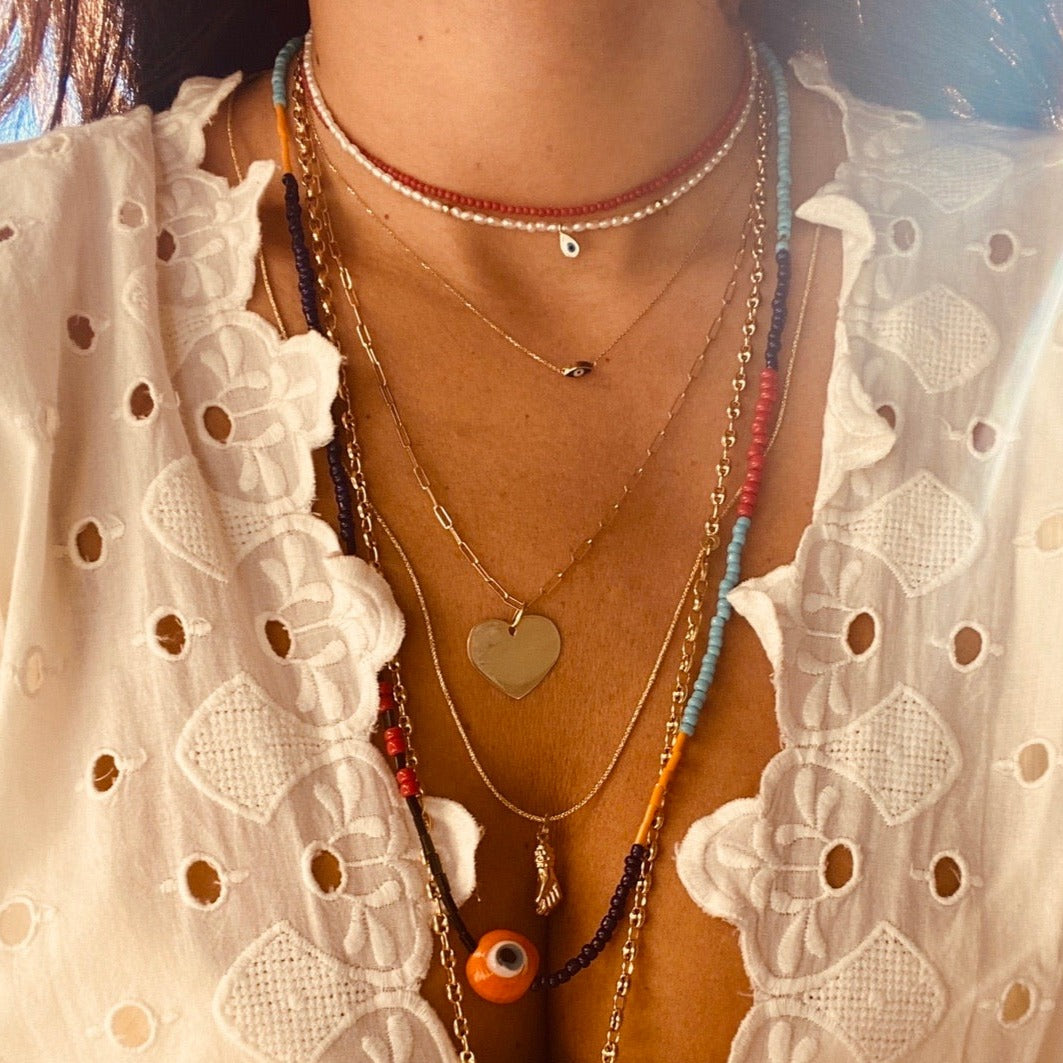 Freshwater Baroque Pearl Teardrop Necklace