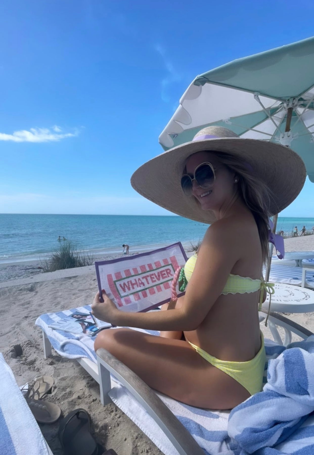 Daisy Sun Hat - Wide & Short Black Grosgrain Ribbon