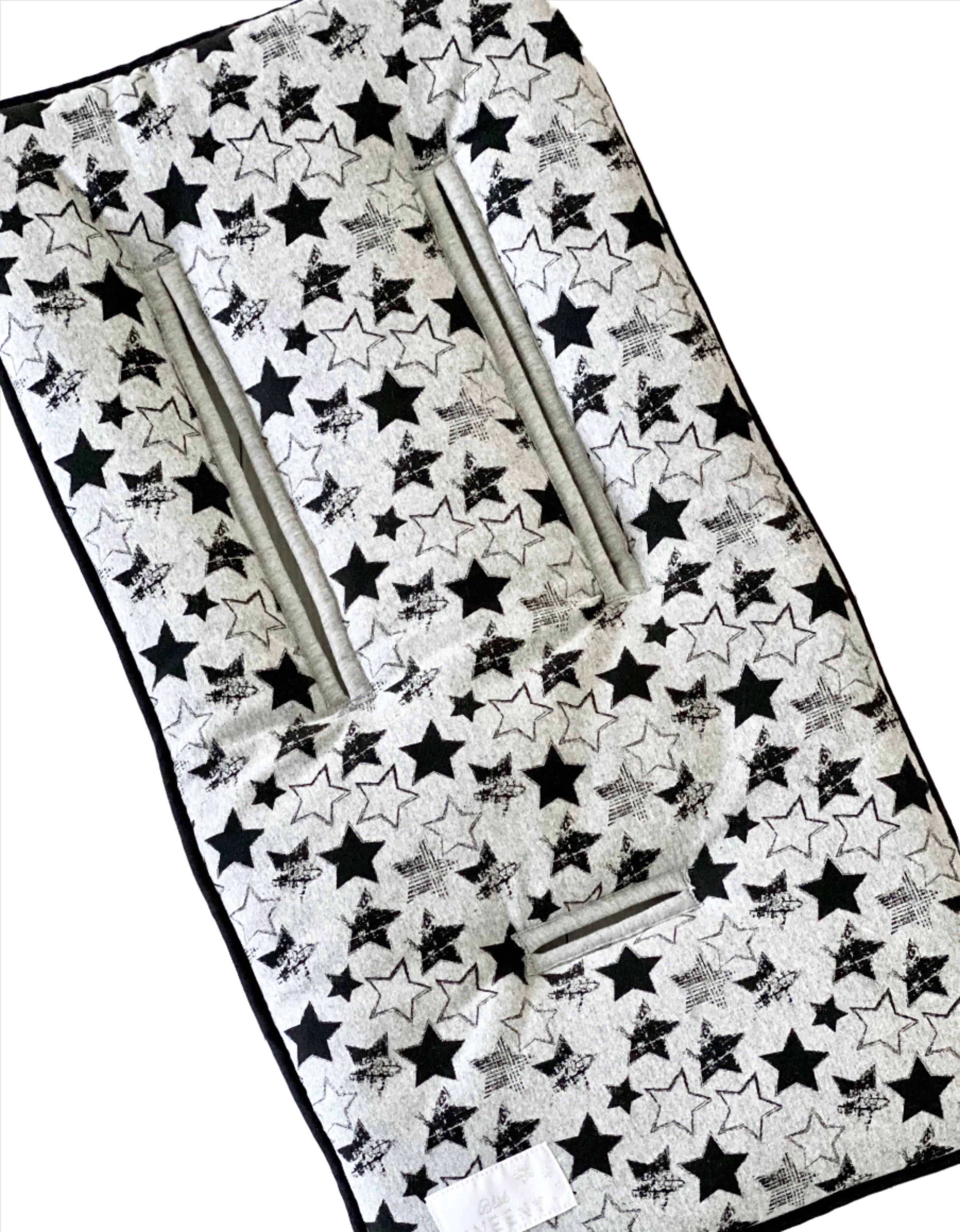 Boys Star Prints Stroller Seat Cover