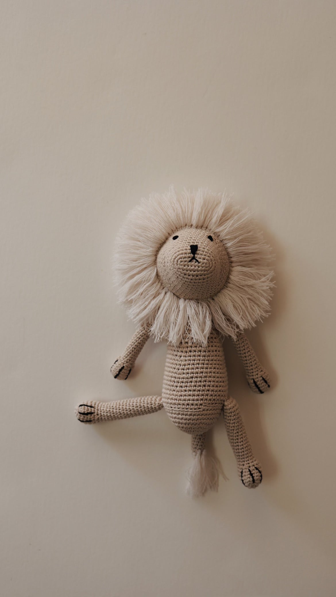 Lennon The Lion | Knit Doll