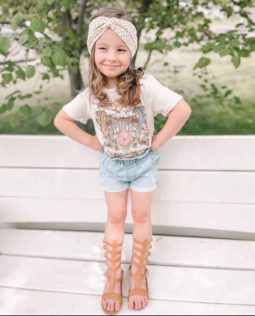 Maddie Gladiator Sandals - Honey