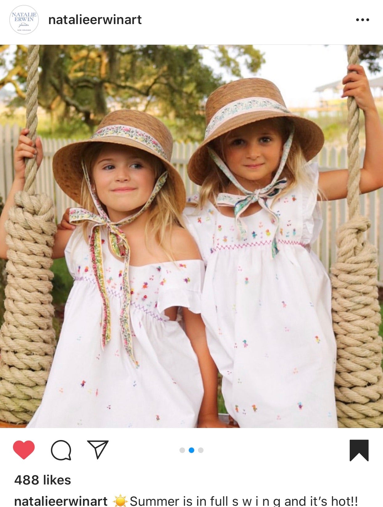 Palmetto Little Girl’s Hat - Vintage Swiss Dot Lace Ribbon