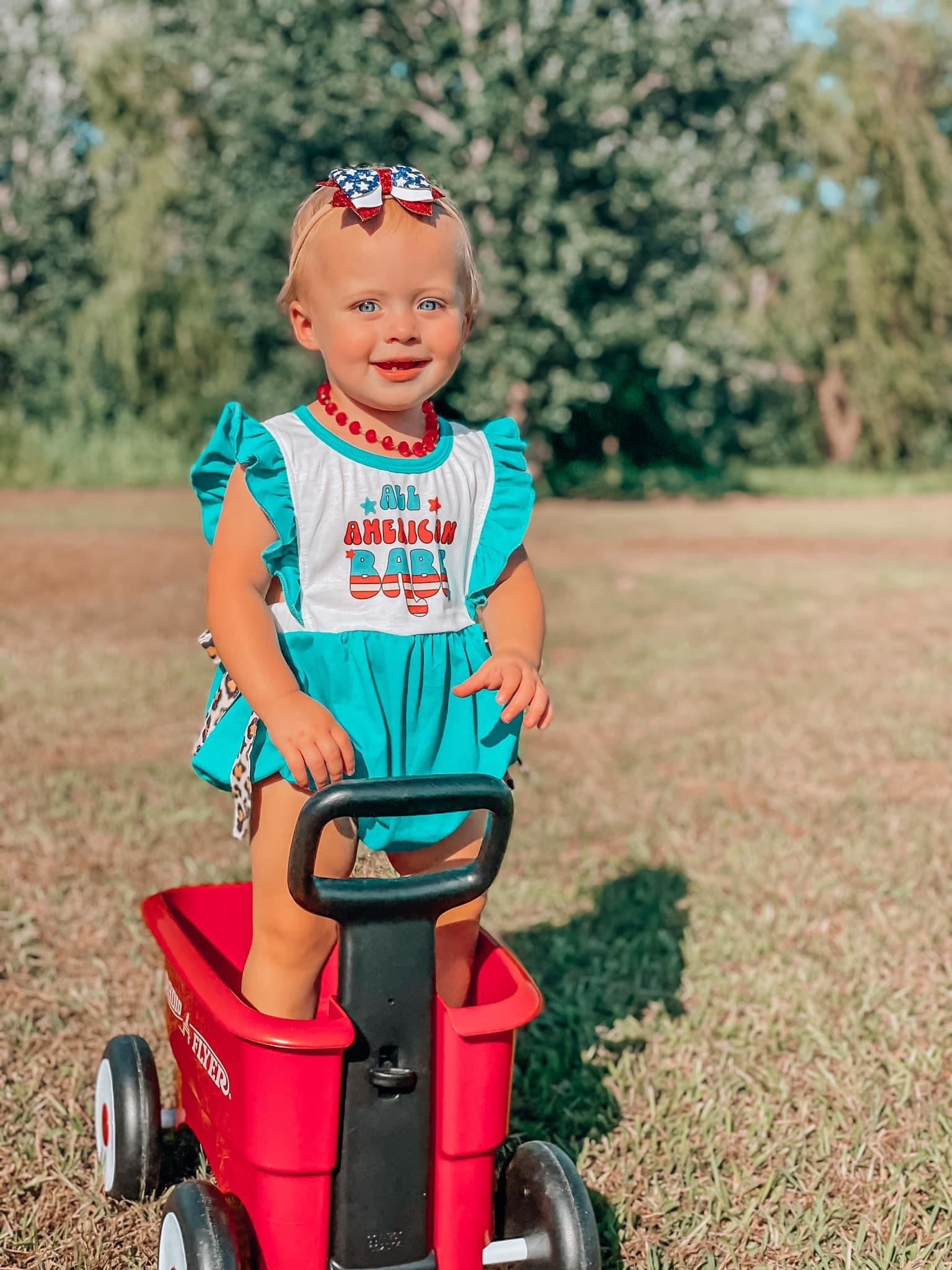 All American Babe Romper