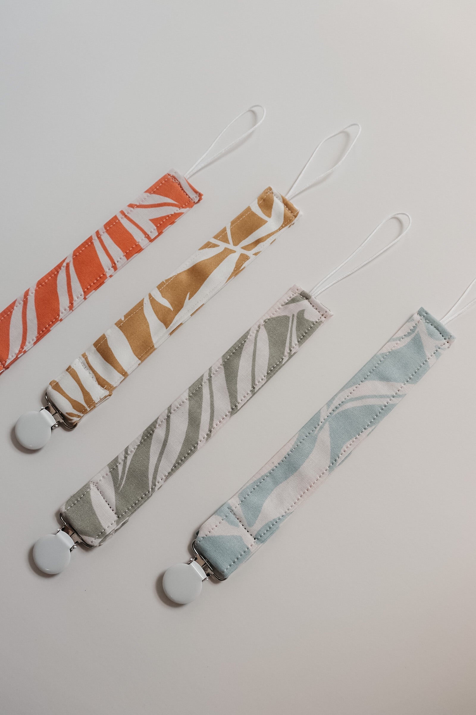 Gold Palm Pacifier Clip