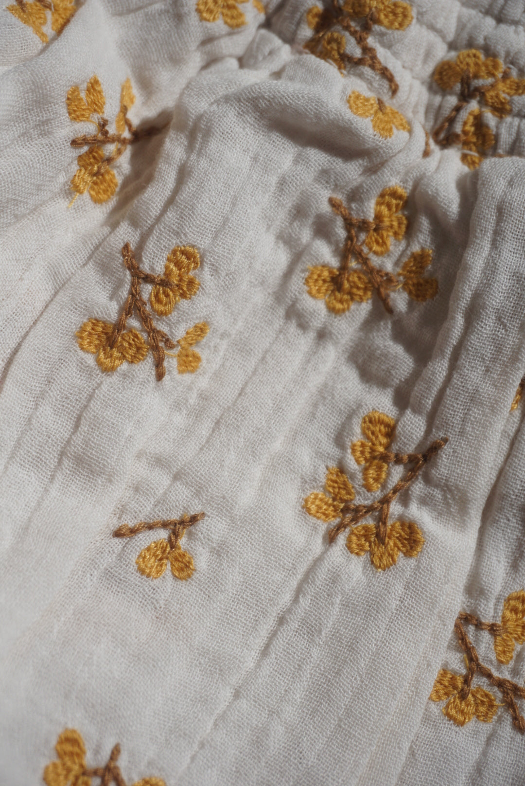 Haven | Organic Muslin Flare Dress | Ecru