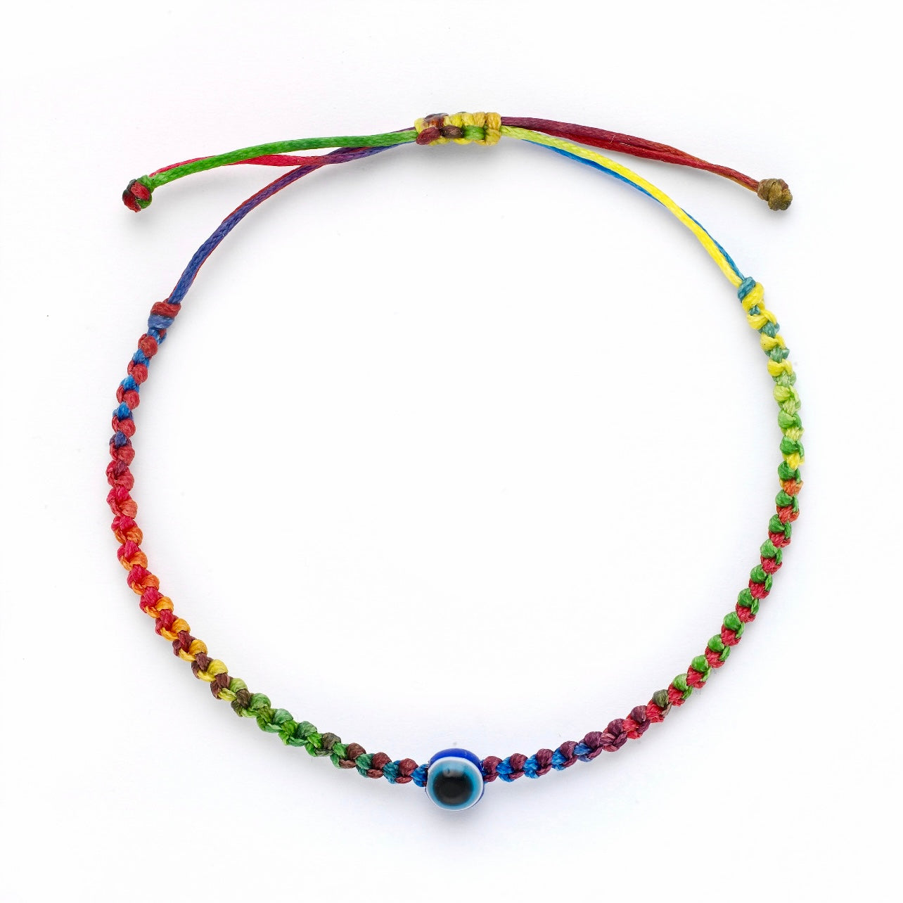 Leah Evil Eye Braided Bracelet