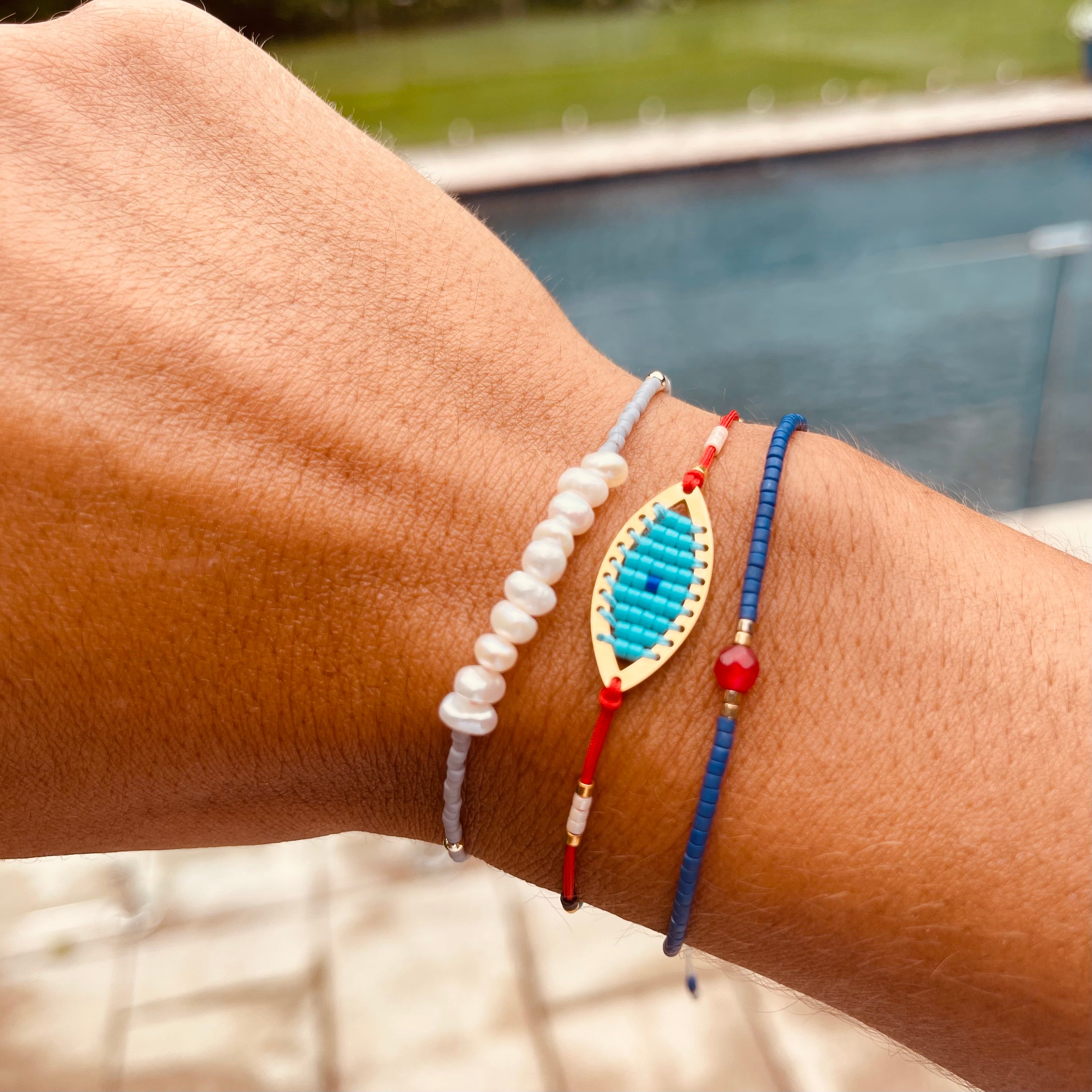 Mini Quartz Gem Bracelet