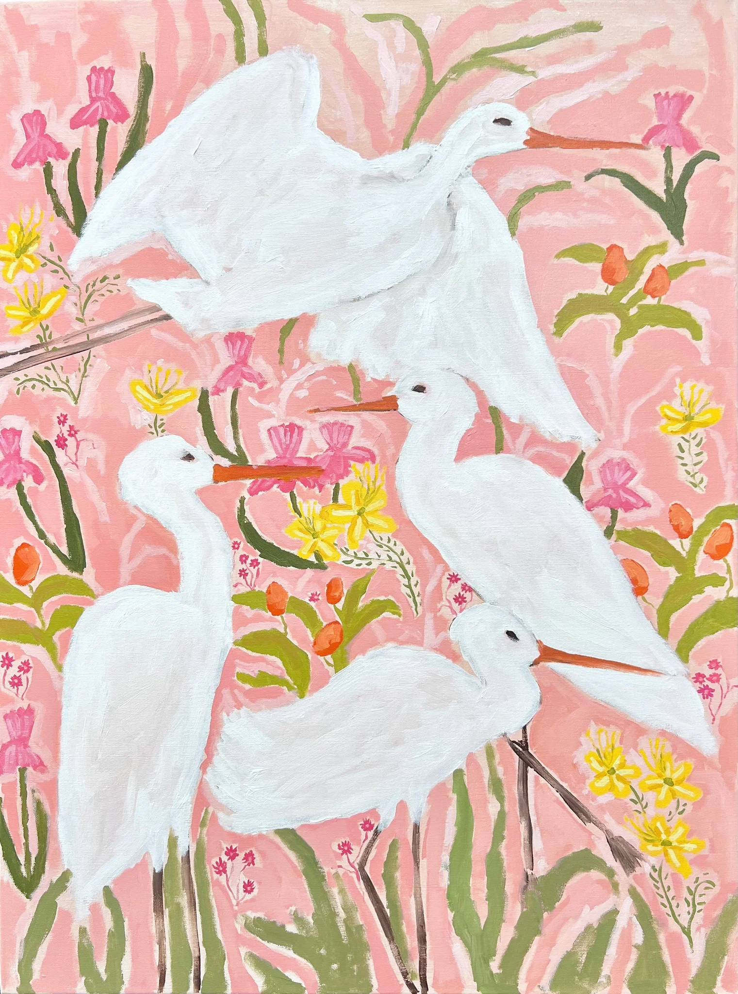 Bird In Bloom No.7 Print