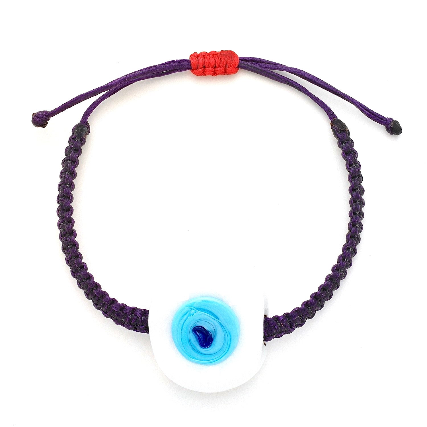 Fig Ceramic Evil Eye Bracelet